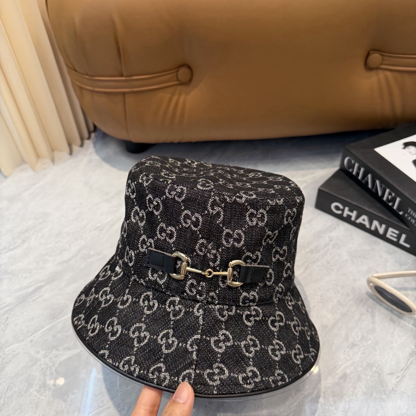 ｜Gucci古奇新款 牛仔蓝布渔夫帽👒顶级代购级别🔝实拍📸我们做的内衬完全对版💯正规大厂货👍🏻品质保证🤝