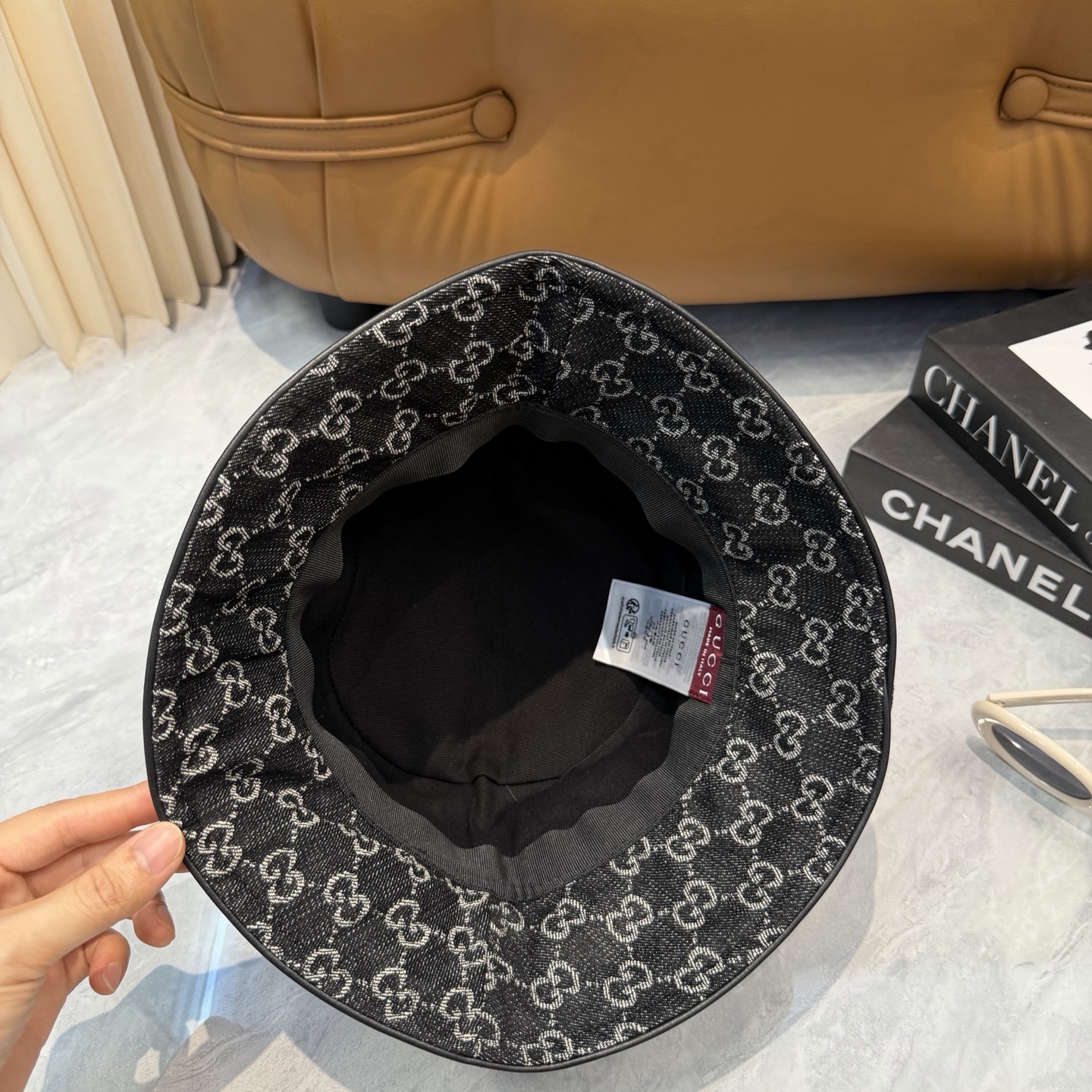 ｜Gucci古奇新款 牛仔蓝布渔夫帽👒顶级代购级别🔝实拍📸我们做的内衬完全对版💯正规大厂货👍🏻品质保证🤝
