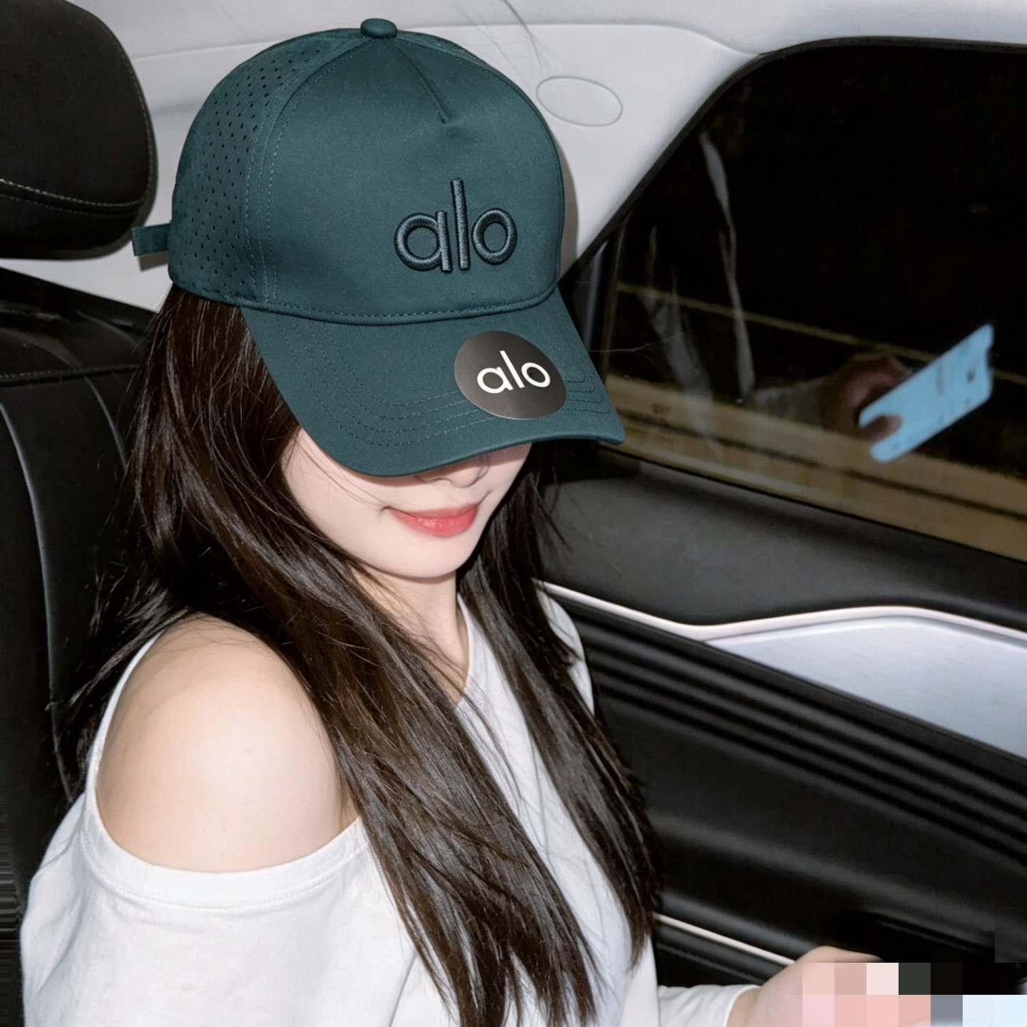 aIo 透气孔棒球帽🧢 爆🔥男女都可以完美驾驭！ 修饰脸型、显脸小绝绝子的一款棒球帽！ 轻盈透气！休闲百搭！ 	 