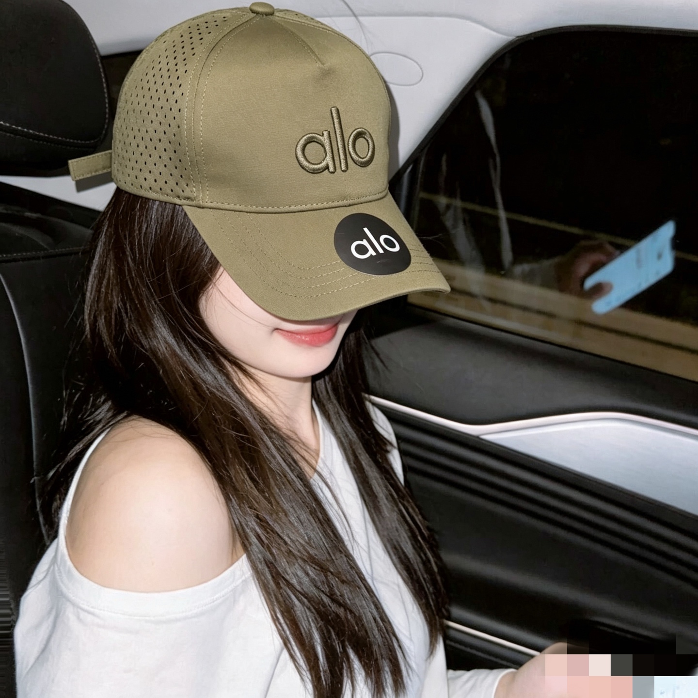 aIo 透气孔棒球帽🧢 爆🔥男女都可以完美驾驭！ 修饰脸型、显脸小绝绝子的一款棒球帽！ 轻盈透气！休闲百搭！ 	 