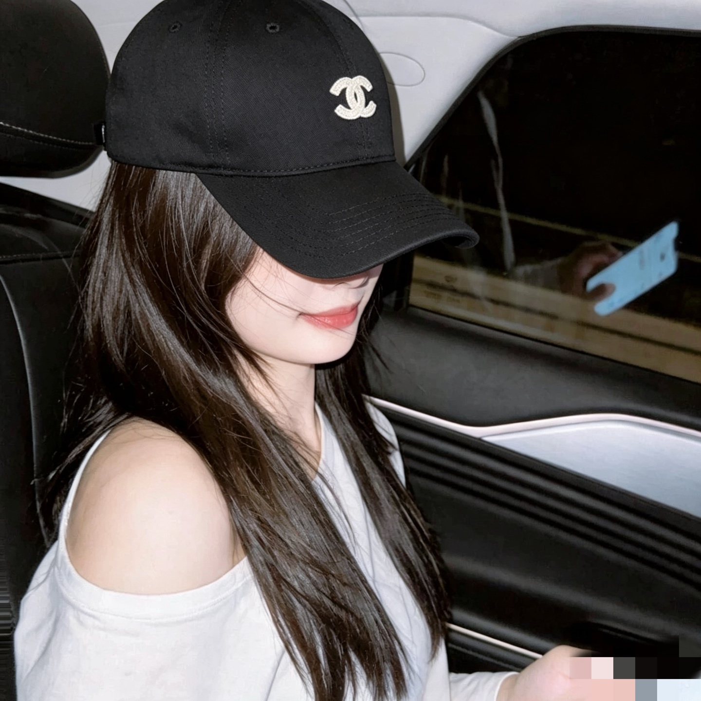 【CHANEL香奈儿】春夏新款简约小香logo棒球帽，新款出货，大牌款超好搭配，赶紧入手！
