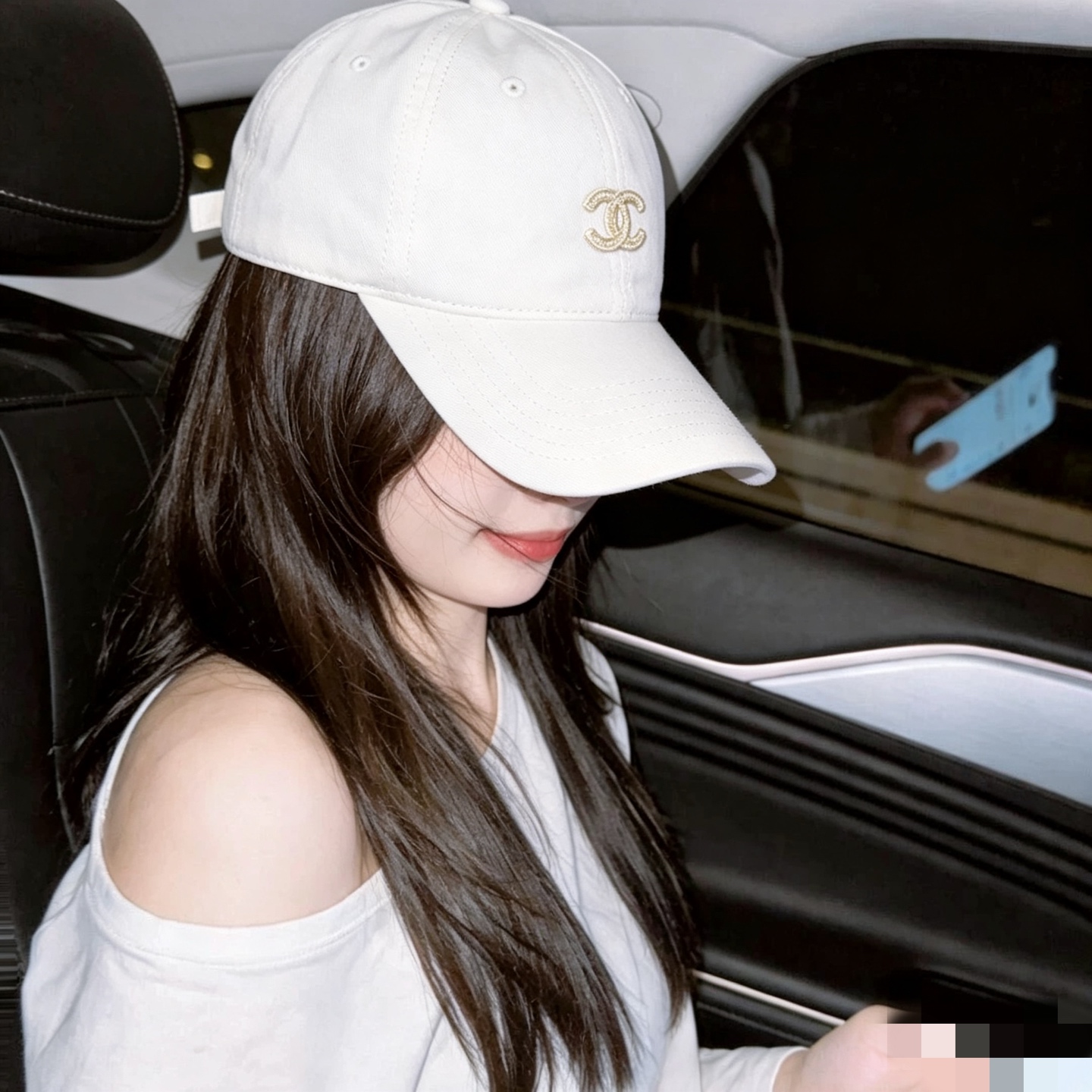 【CHANEL香奈儿】春夏新款简约小香logo棒球帽，新款出货，大牌款超好搭配，赶紧入手！