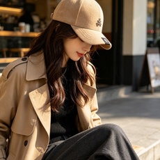 克罗心🧢秋冬本命毛呢棒球帽|素颜救星 入冬怎么能少一顶质感棒球帽! 软糯毛呢材质,保暖又有型,挺括帽型不塌顶 精致金属小 克罗心🧢秋冬本命毛呢棒球帽|素颜救星 入冬怎么能少一顶质感棒球帽! 软糯毛呢材质,保暖又有型,挺括帽型不塌顶 精致金属小
