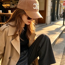 赛琳🧢秋冬复古拼接棒球帽|氛围感天花板 太适合秋冬的一款棒球帽! 灯芯绒帽身拼接皮质帽檐,材质碰撞高级感满满 立体刺绣标 赛琳🧢秋冬复古拼接棒球帽|氛围感天花板 太适合秋冬的一款棒球帽! 灯芯绒帽身拼接皮质帽檐,材质碰撞高级感满满 立体刺绣标