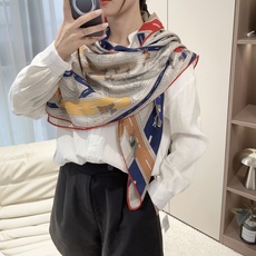 爱马仕(Hermes)羊绒新款🆕《城市花园》羊绒方巾,顶级工艺超值‼️爱马仕专柜爆款🎁💟立体呈现图案纹路实物档次极高👍👍 爱马仕(Hermes)羊绒新款🆕《城市花园》羊绒方巾,顶级工艺超值‼️爱马仕专柜爆款🎁💟立体呈现图案纹路实物档次极高👍👍