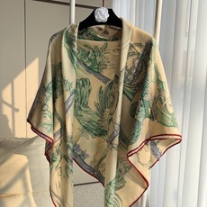 爱马仕(Hermes)羊绒新款🆕羊绒方巾,顶级工艺超值‼️爱马仕专柜爆款🎁💟立体呈现图案纹路实物档次极高👍👍特殊工艺高端 爱马仕(Hermes)羊绒新款🆕羊绒方巾,顶级工艺超值‼️爱马仕专柜爆款🎁💟立体呈现图案纹路实物档次极高👍👍特殊工艺高端