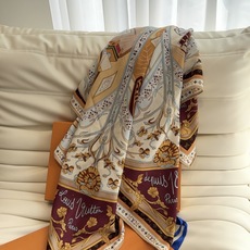LV(路易威登)140 披肩 LV x TM Monogram SuPerflat Flowers 方巾出自路易威登与村 LV(路易威登)140 披肩 LV x TM Monogram SuPerflat Flowers 方巾出自路易威登与村