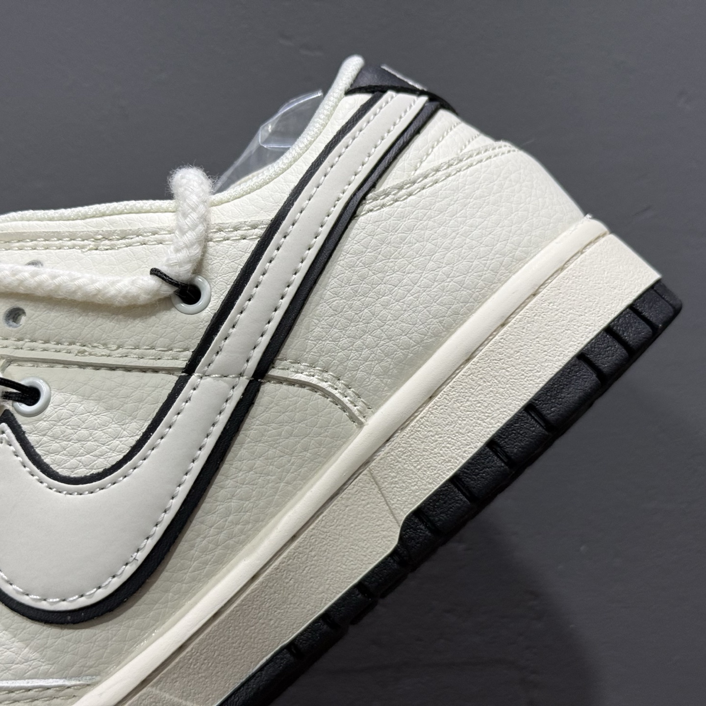 NK Dunk Low Retro ”DIY高端定制” Sup灰白藏青解构绑带 低帮休闲运动板鞋 YX5066-235