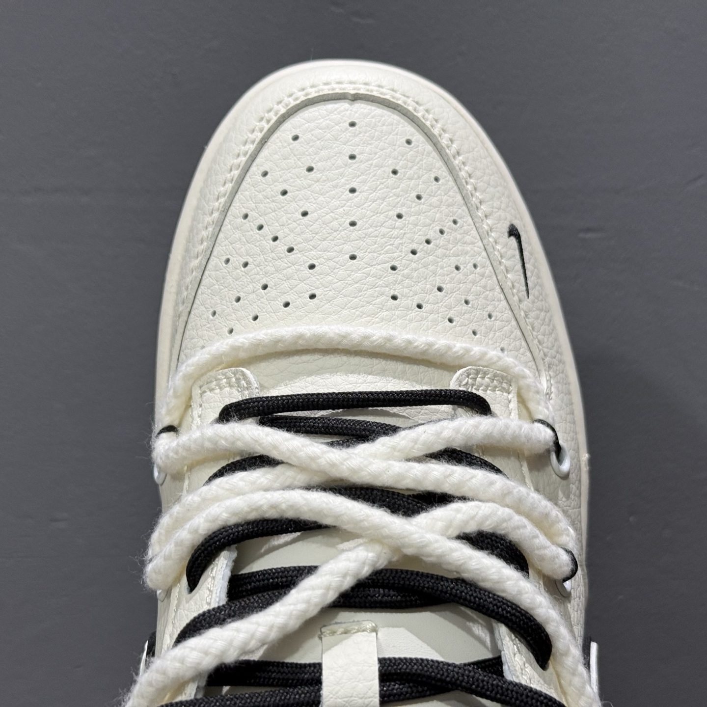 NK Dunk Low Retro ”DIY高端定制” Sup灰白藏青解构绑带 低帮休闲运动板鞋 YX5066-235