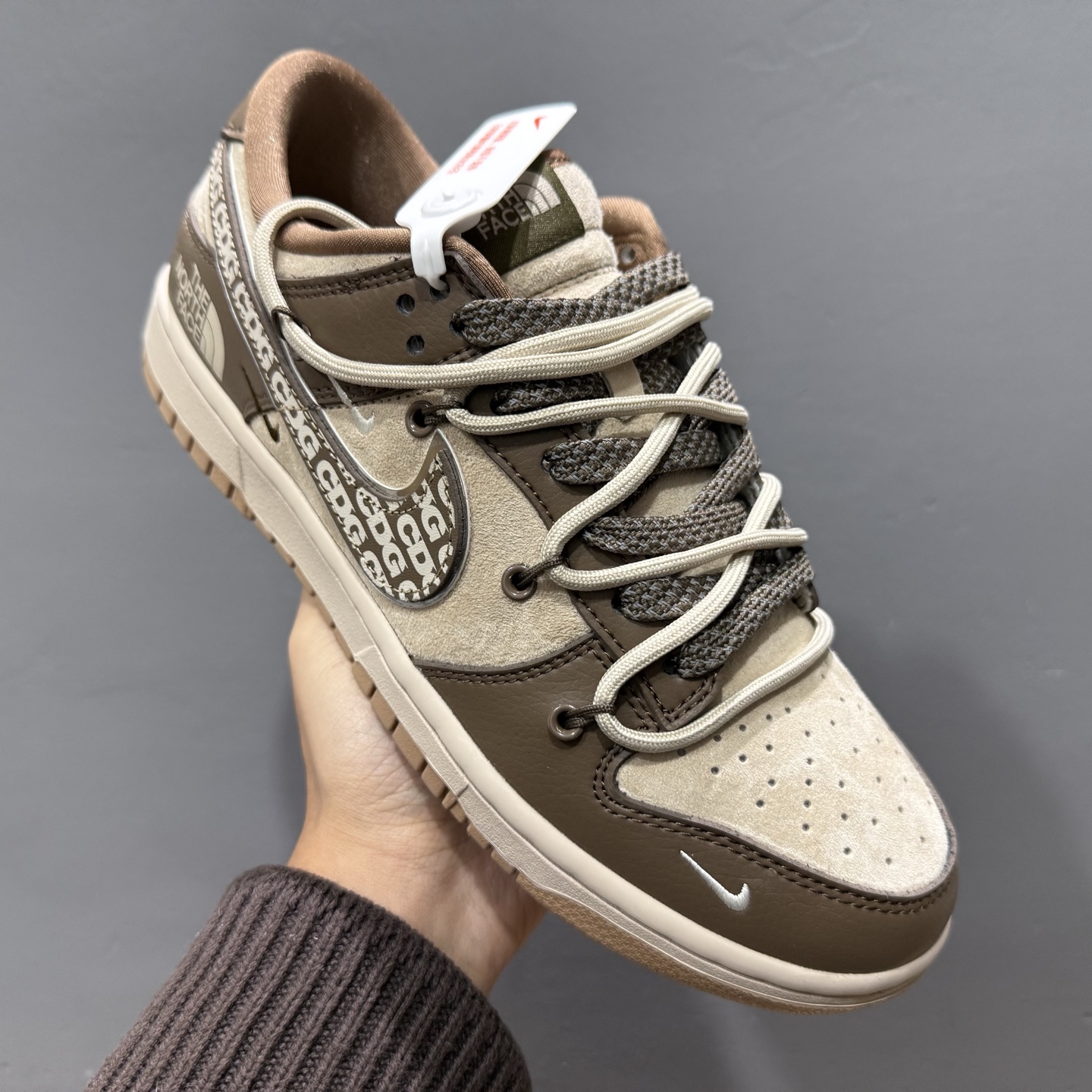 NK Dunk Low Retro “DIY高端定制” 北面联名 低帮休闲运动板鞋 XS1186-103