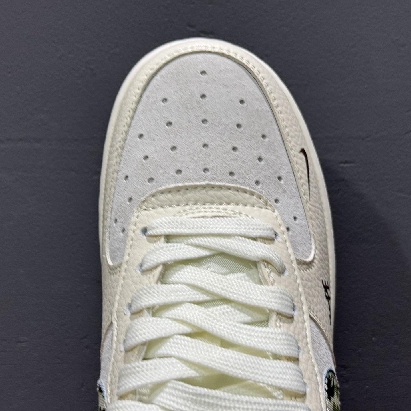 Nk Air Force 1'07 Low Bape联名 迷彩勾米粽 空军一号低帮休闲板鞋 DF0188-030