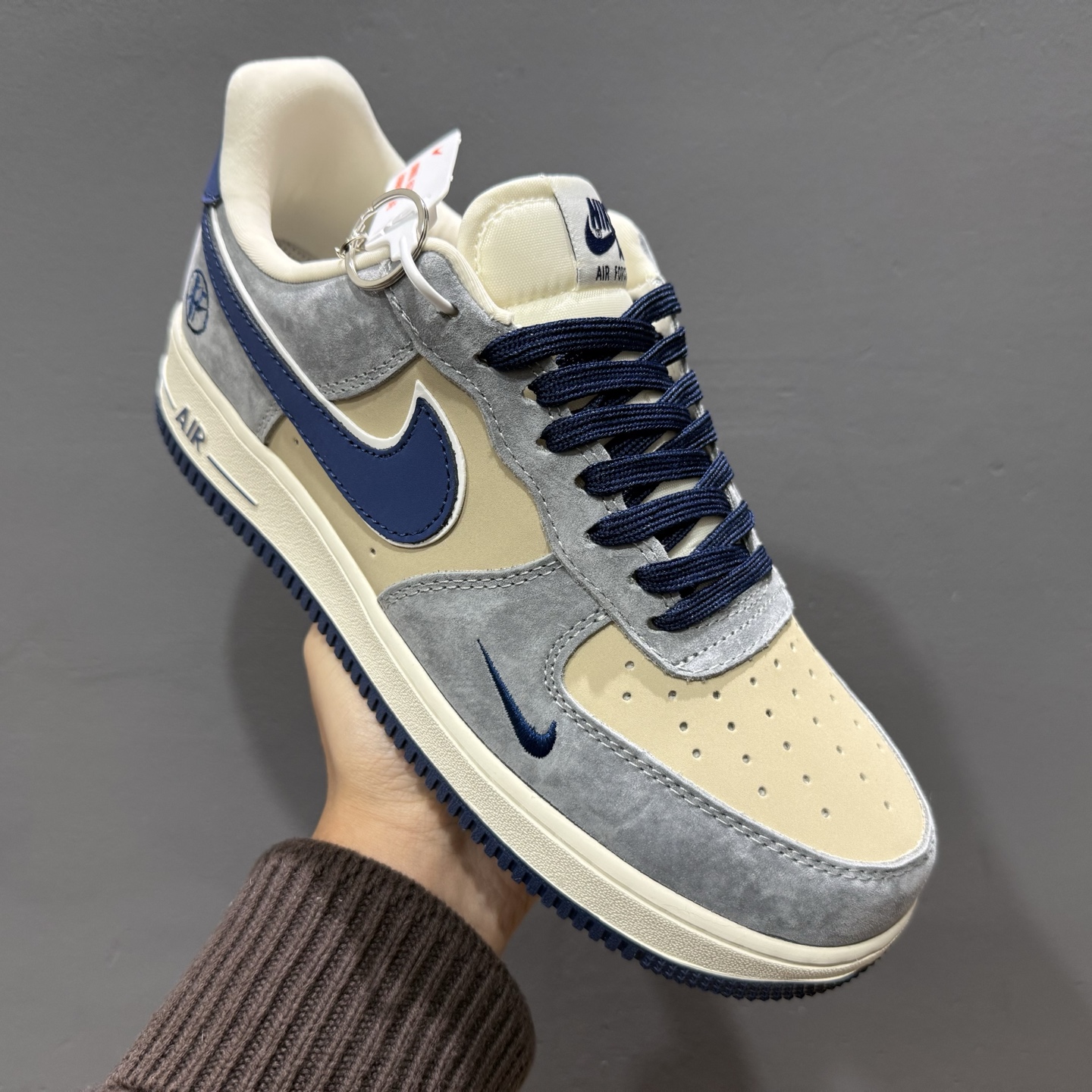 Nk Air Force 1'07 Low 沃龙熊联名 蓝勾猪八 空军一号低帮休闲板鞋 KK1988-045