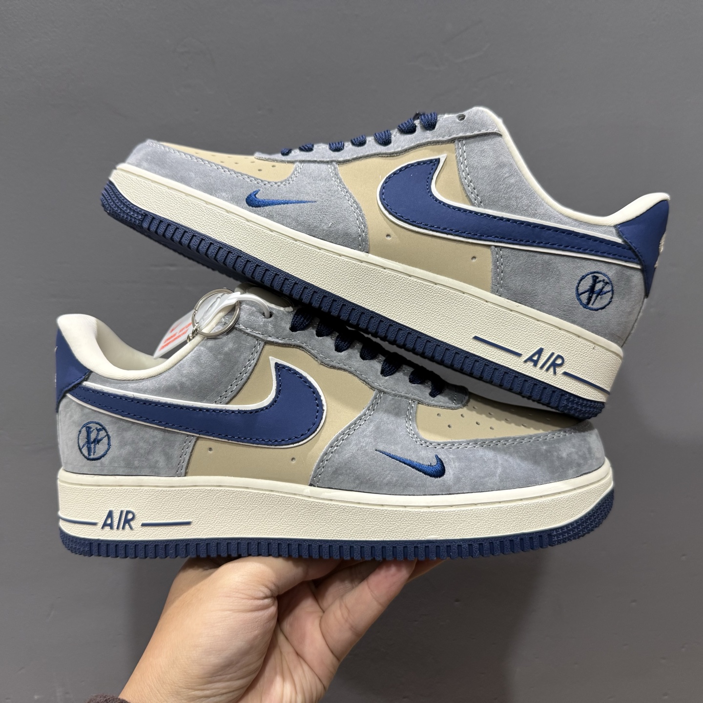 Nk Air Force 1'07 Low 沃龙熊联名 蓝勾猪八 空军一号低帮休闲板鞋 KK1988-045