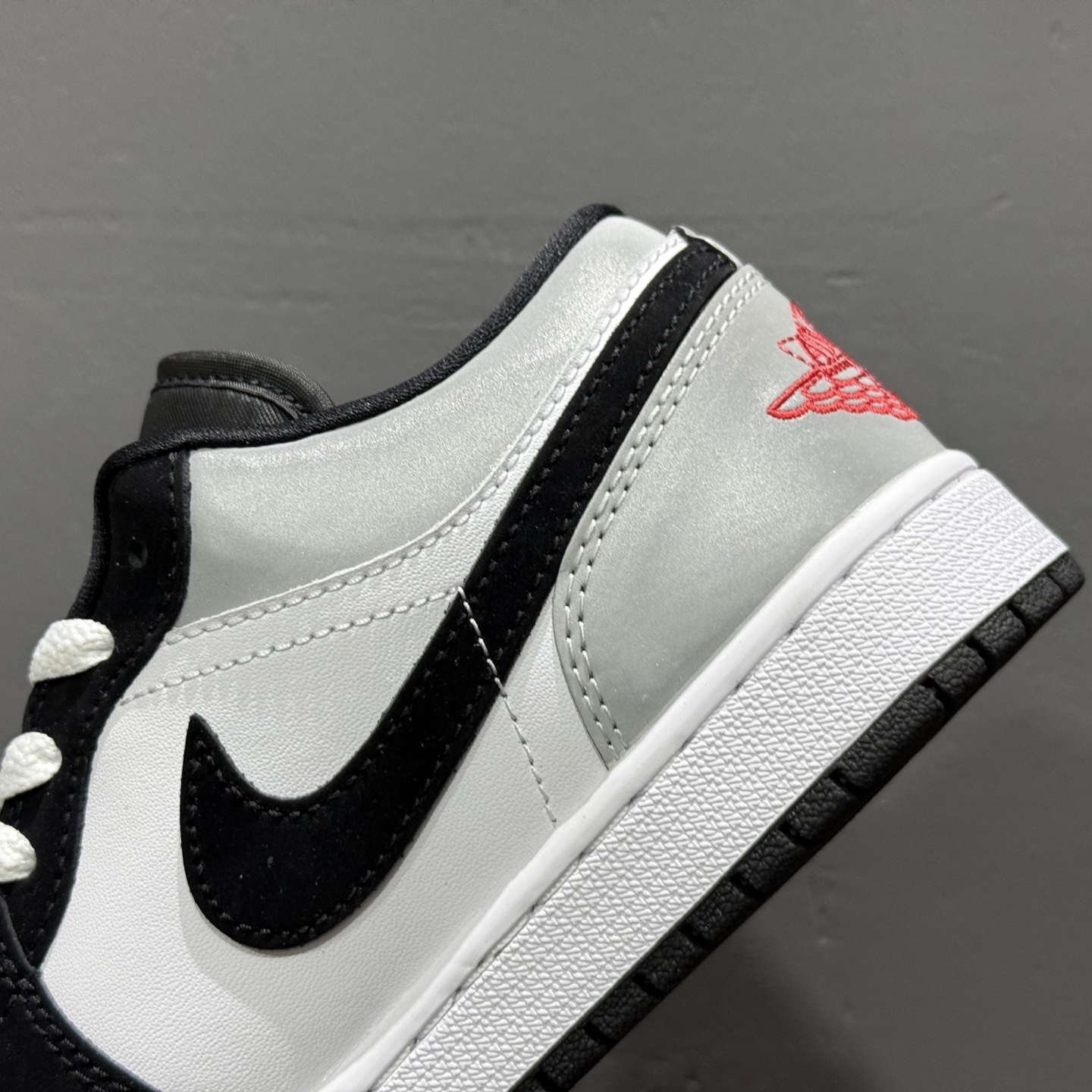 DT纯原 Air Jordan AJ1 Low 低帮 黑白灰 HF3148-106