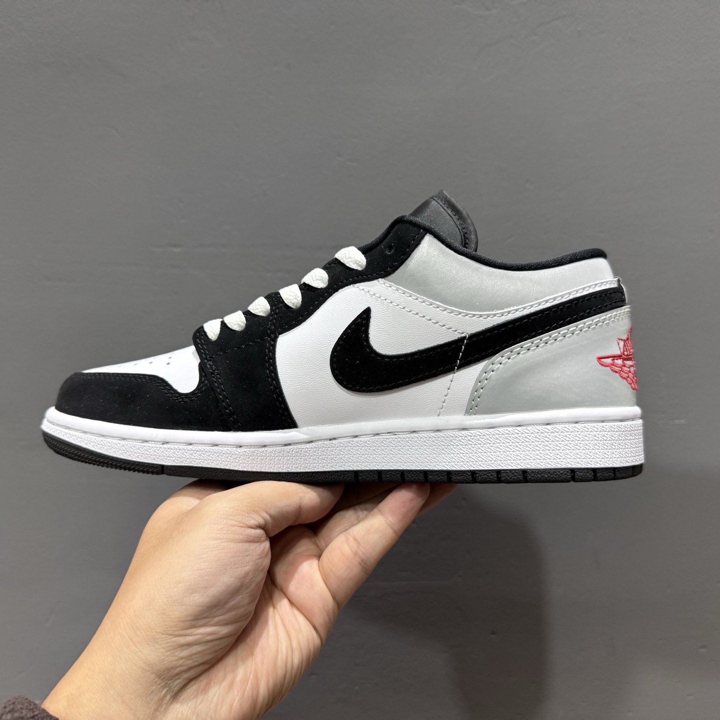 DT纯原 Air Jordan AJ1 Low 低帮 黑白灰 HF3148-106