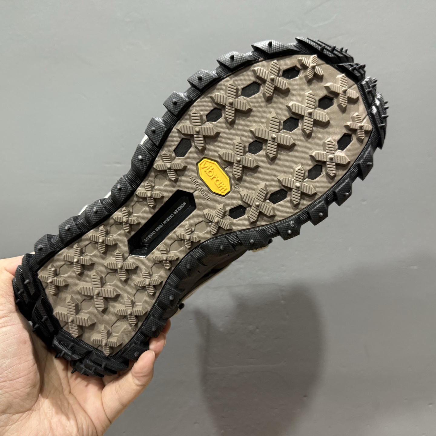 550 RICK OWENS x Moncler盟可睐 Trailgrip 联名款 牛皮 圆头系带 低帮 生活休闲鞋