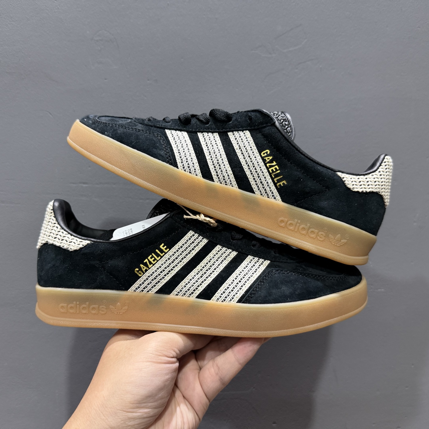 adidas originals Gazelle Indoor 黑色 JI2755