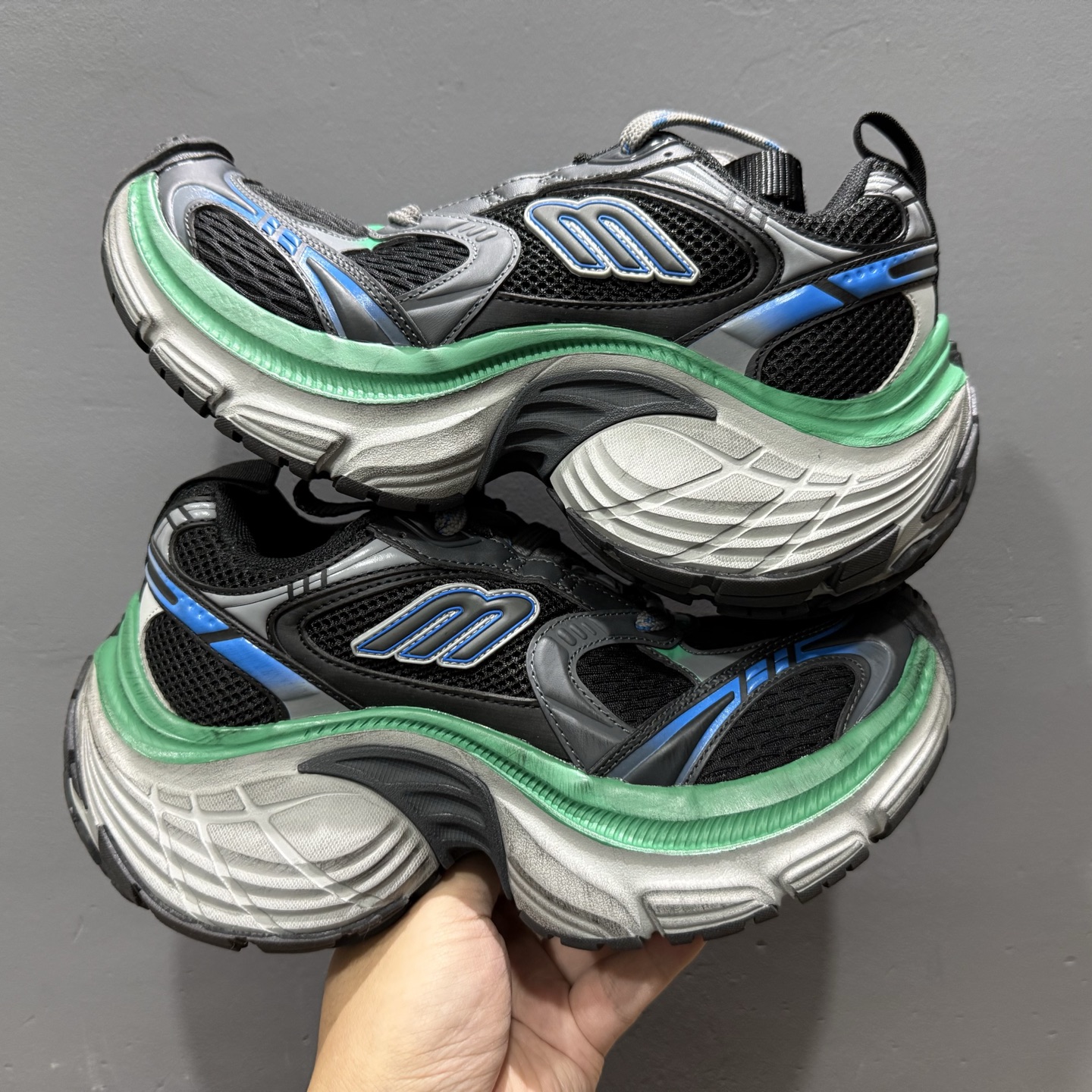 Balenciaga 巴黎世家 CARGO 圆头系带 巴黎十一代