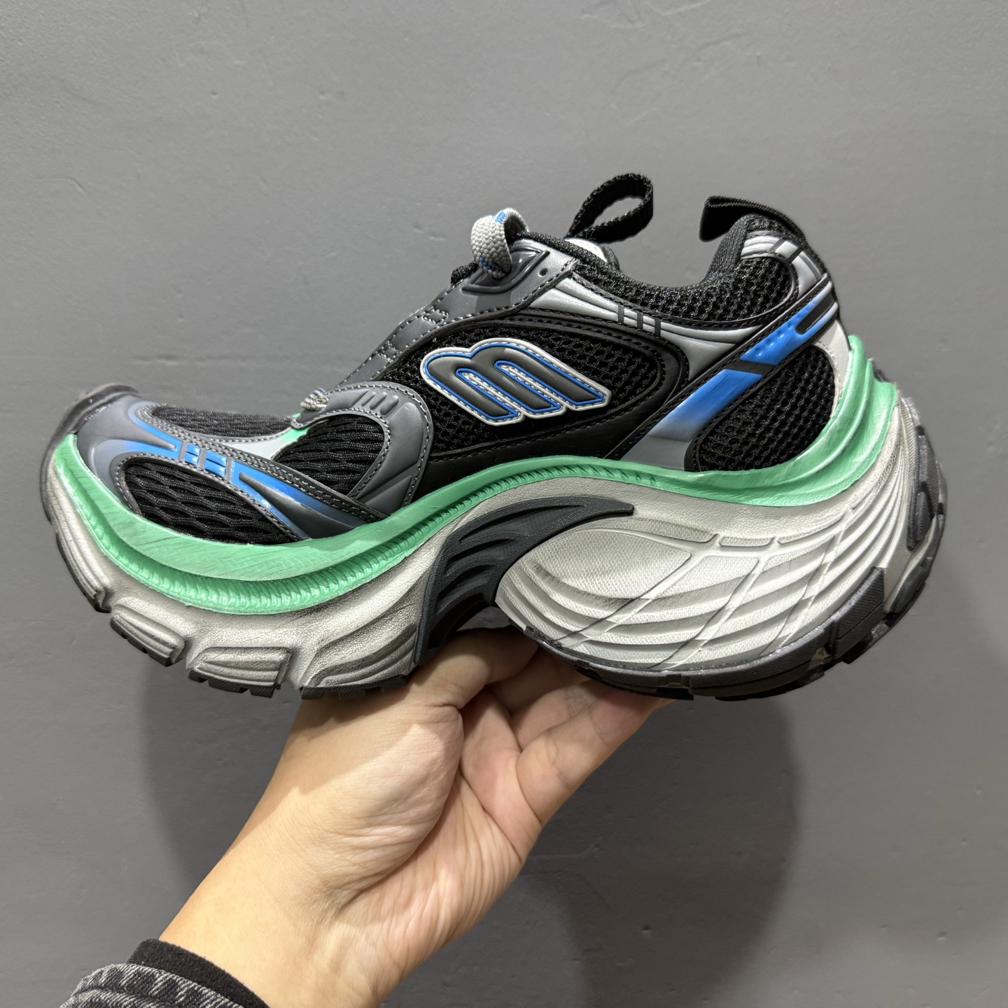 Balenciaga 巴黎世家 CARGO 圆头系带 巴黎十一代