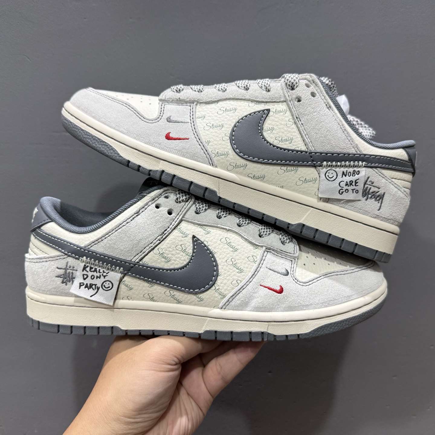 Stussy x Nike Dunk Low 猪八灰勾 YX5066-219