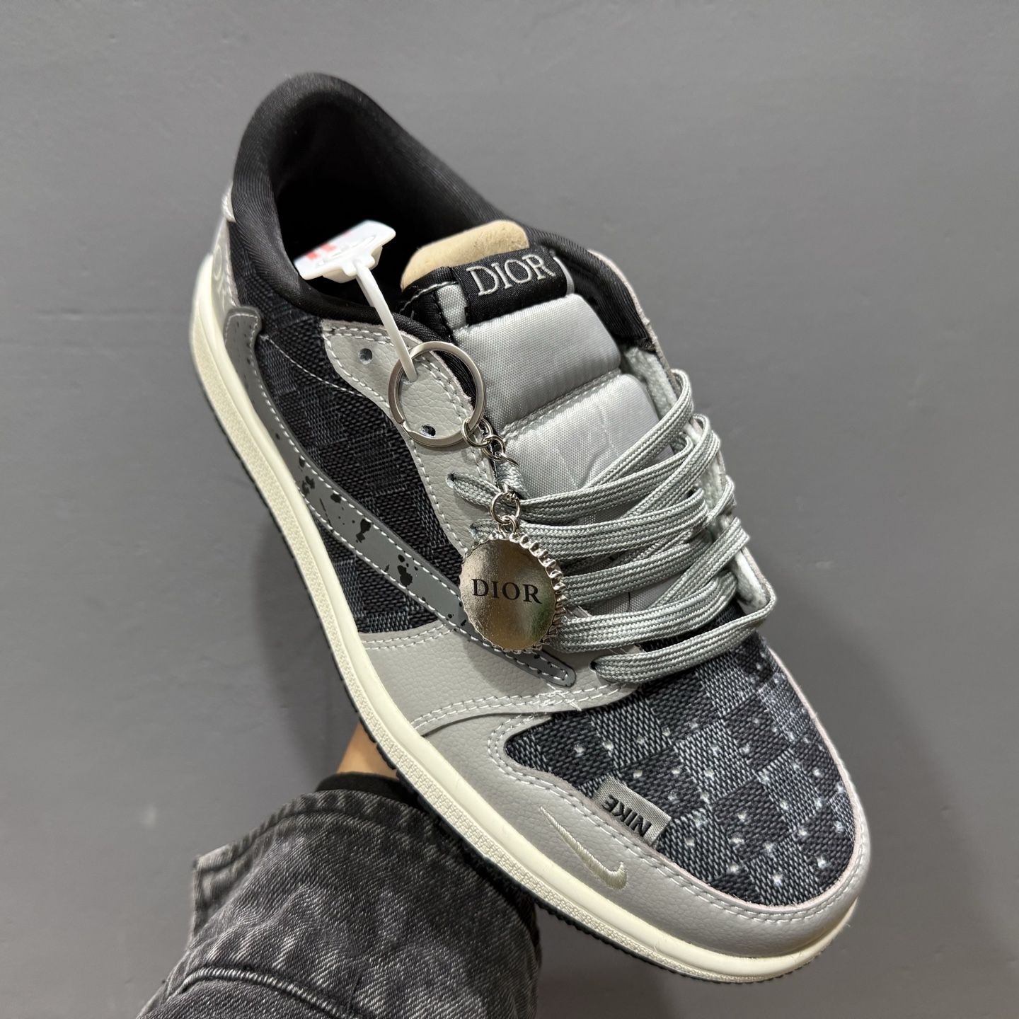 Fragment x Travis Scott xDior Air Jordan 1 Low 三方联名倒钩 XS2024-003