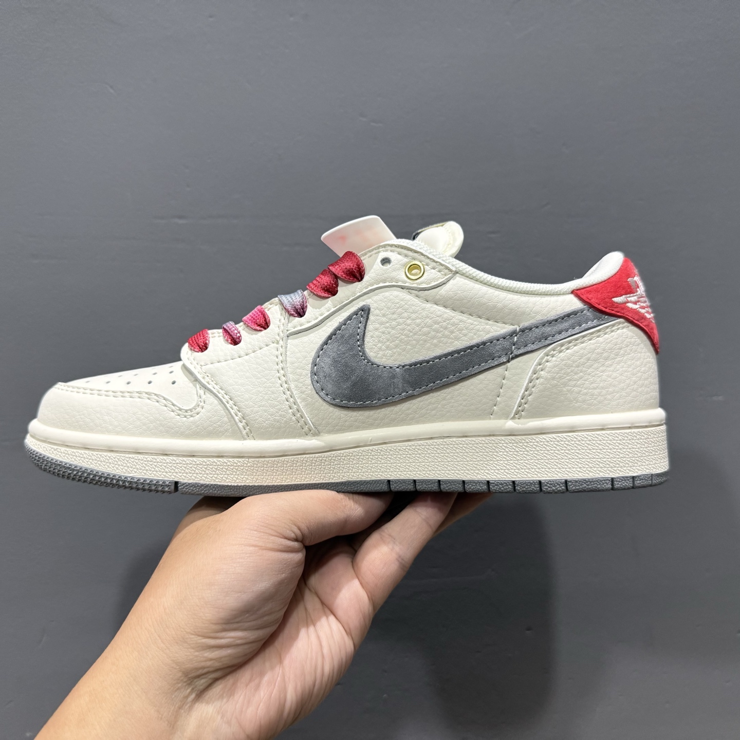 Fragment x Travis Scott x 北面 Air Jordan 1 Low 三方联名倒钩 FC1688-212