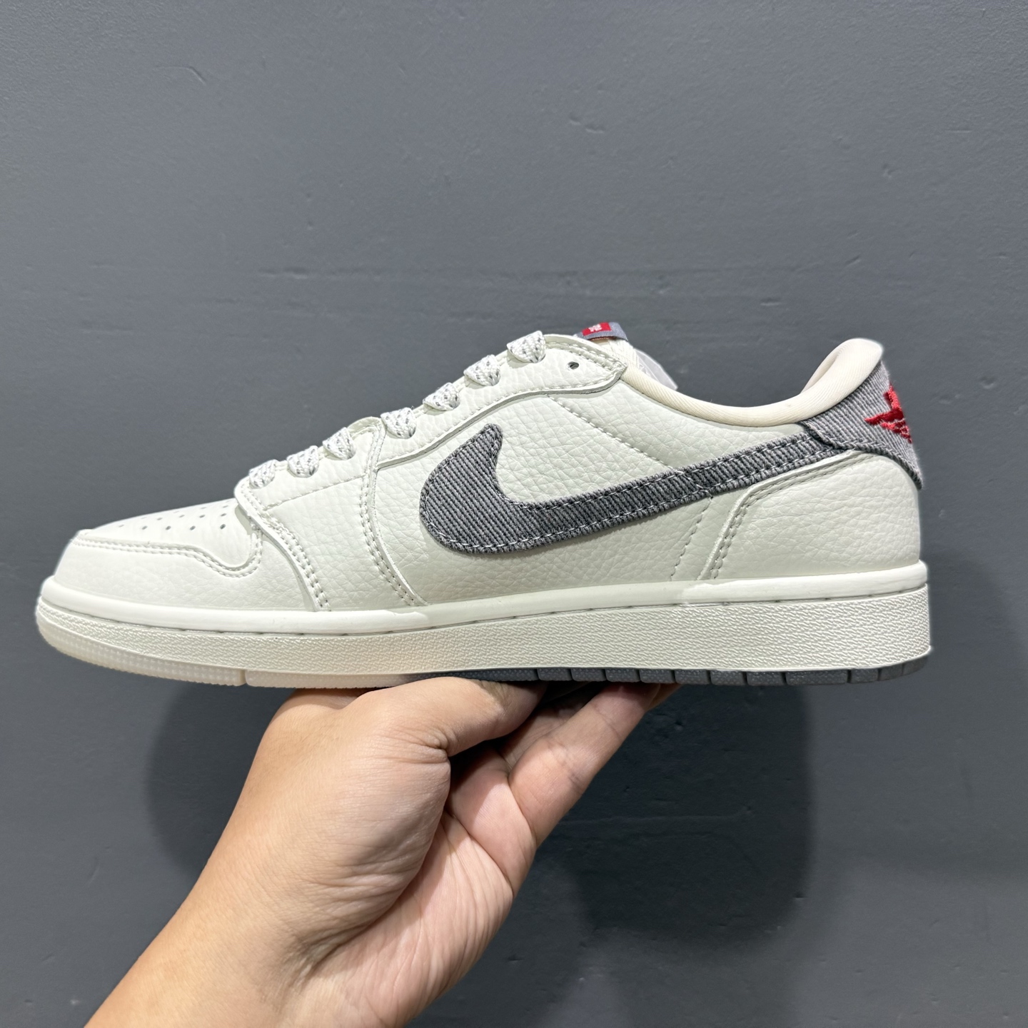 XC版 Fragment x Travis Scott x Supreme Air Jordan 1 Low 三方联名倒钩 JH6088-607