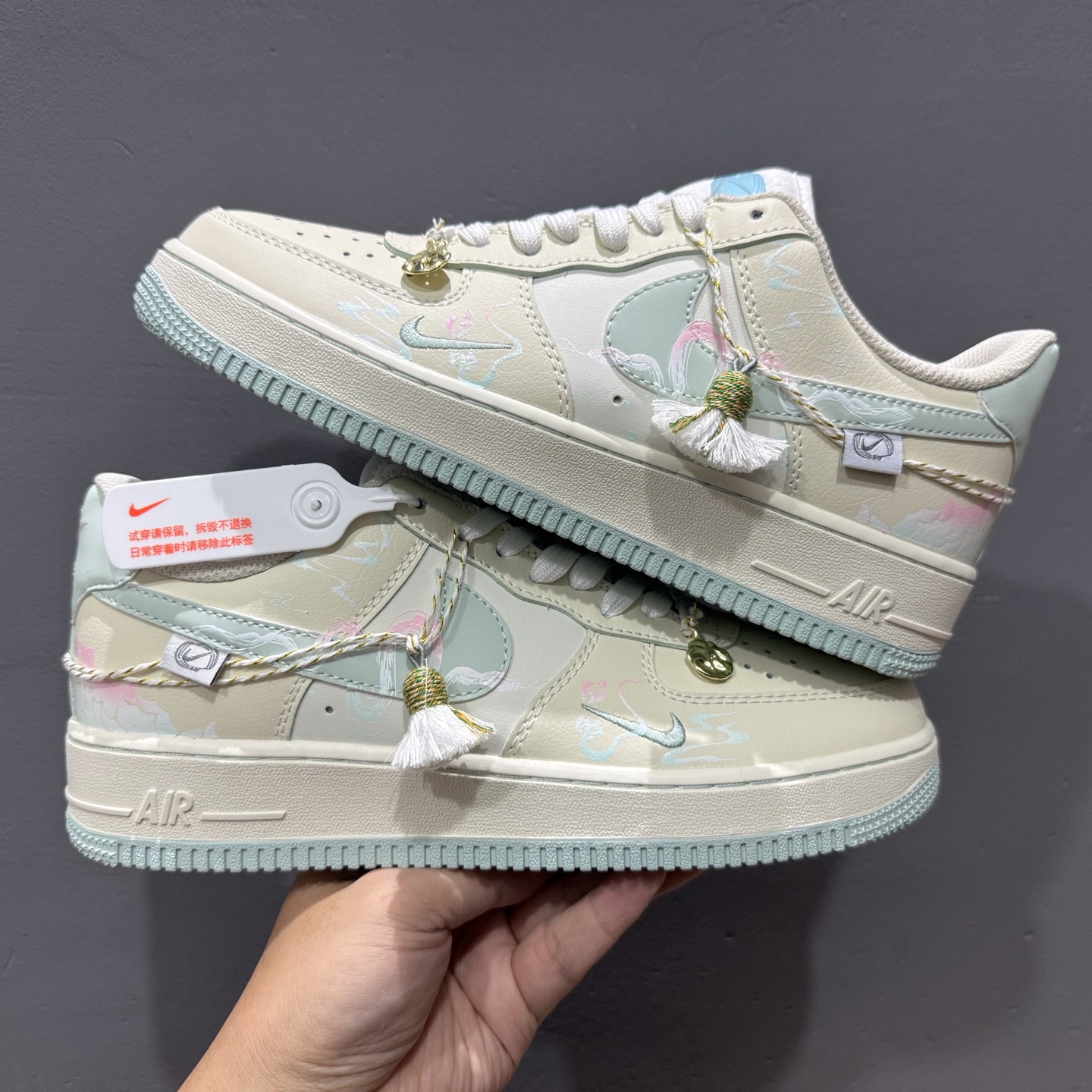 280 国潮风格 蛇年限定Nike Air Force 1 Low ”白素贞”“Bai Suzhen” FB1893-112