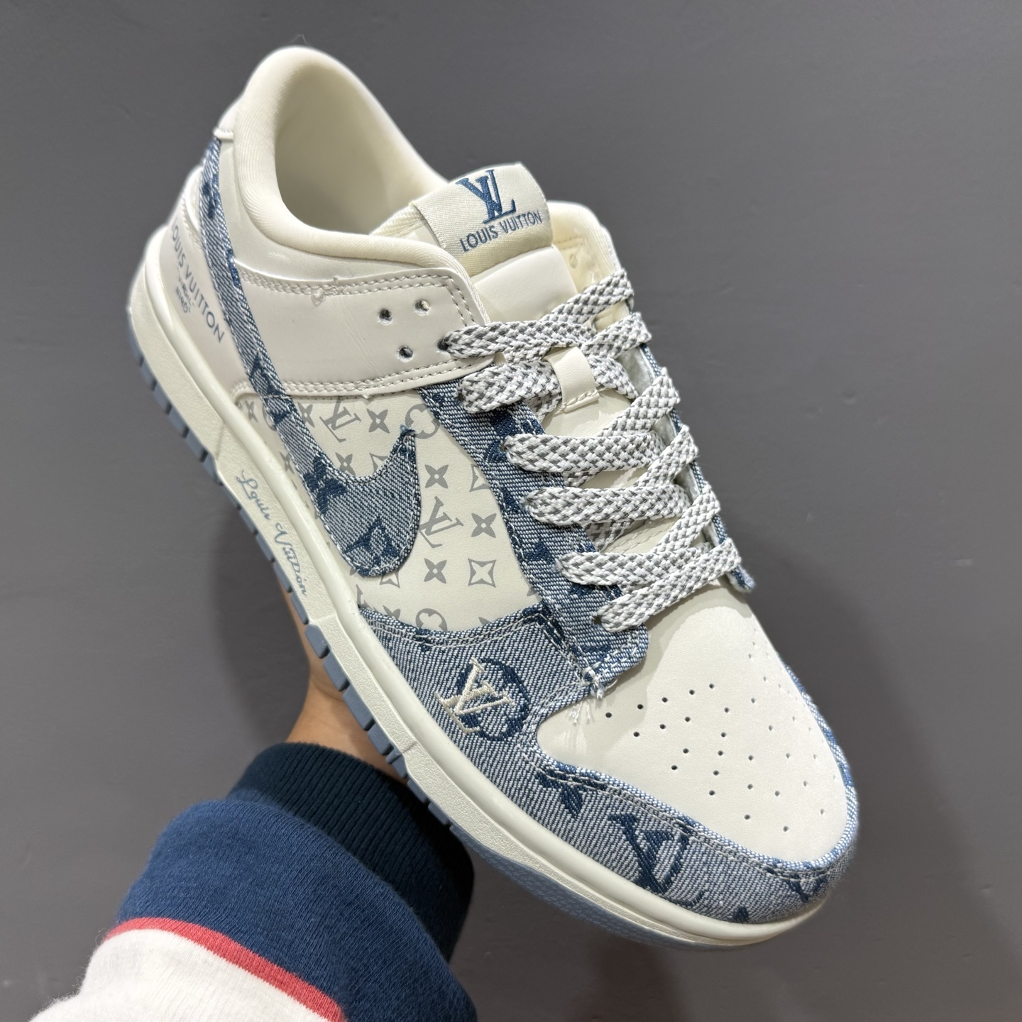 Nk SB Dunk Low LV联名 淡蓝牛仔 低帮休闲板鞋 CH8311-237
