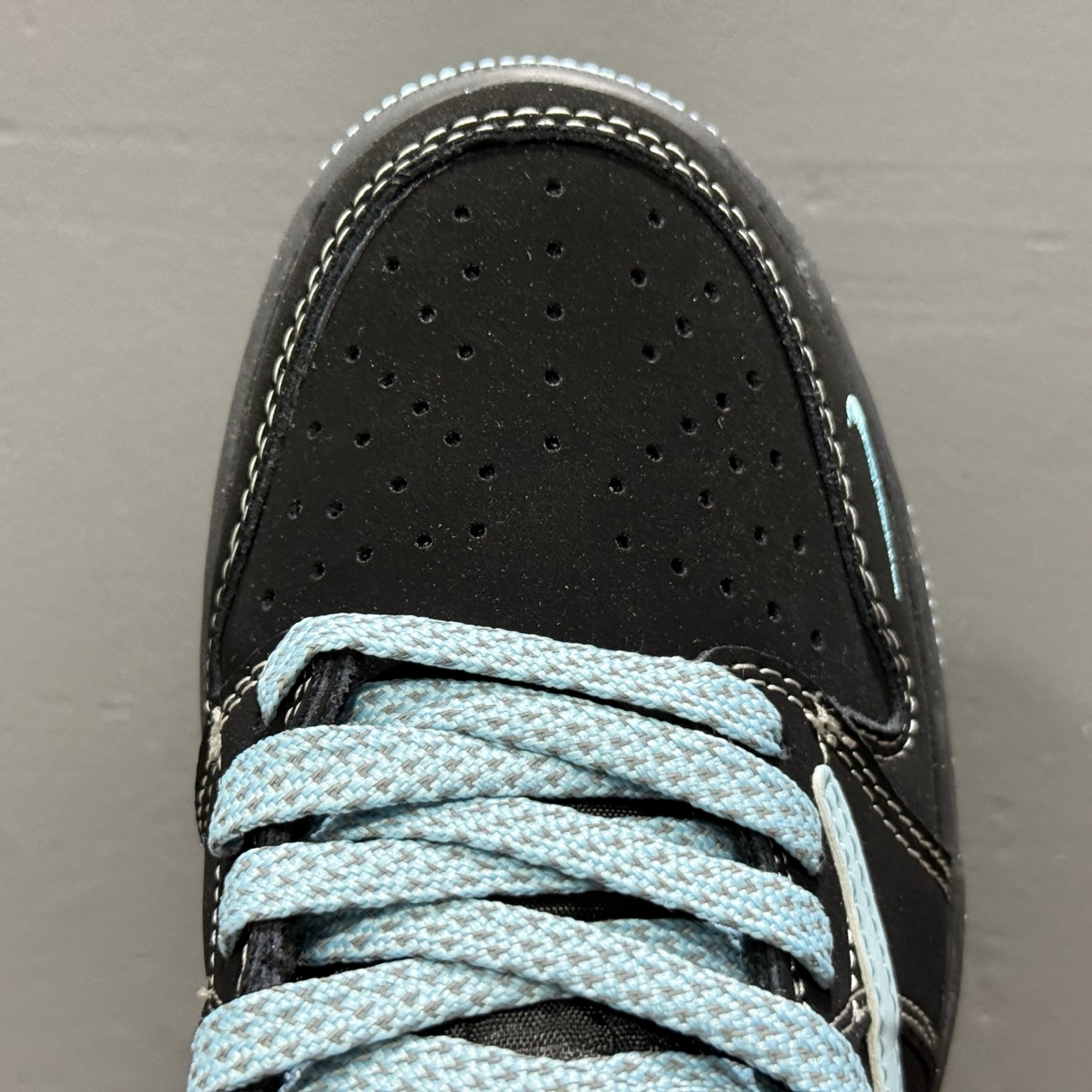 Stussy x Air Jordan 1 黑蒂芙尼 XS2024-008