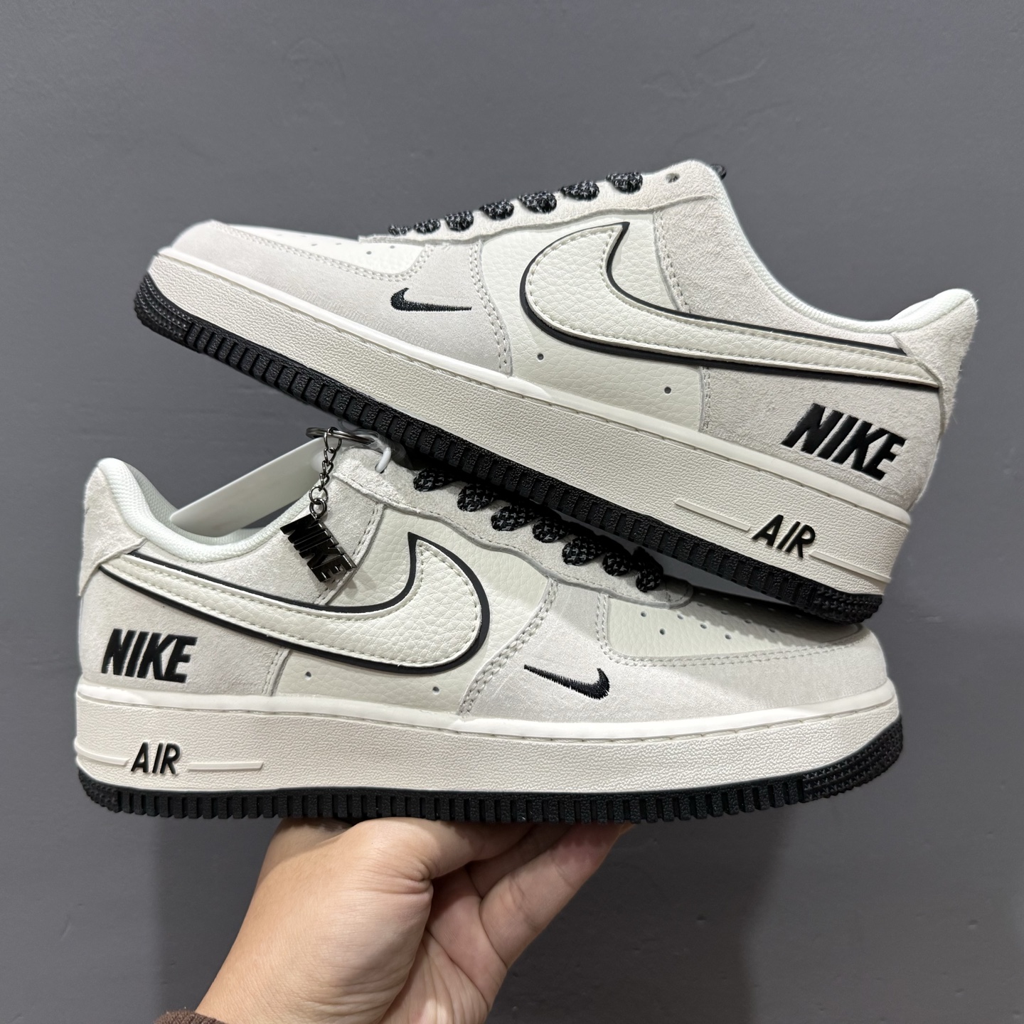Nk Air Force 1'07 Low 耐克联名 猪八米黑 空军一号 低帮休闲板鞋 BB7518-028
