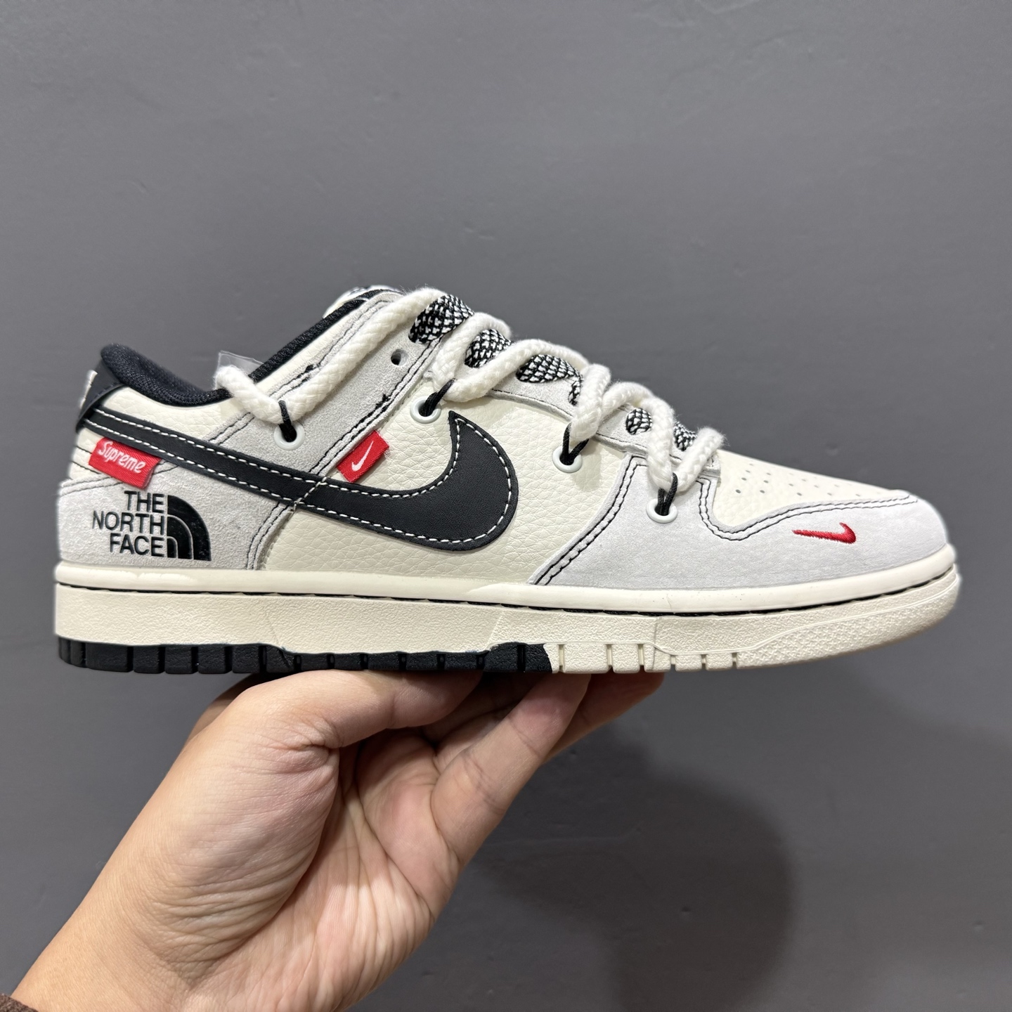 The North Face x Nike Dunk Low 绑带猪八黑勾 YX5066-231