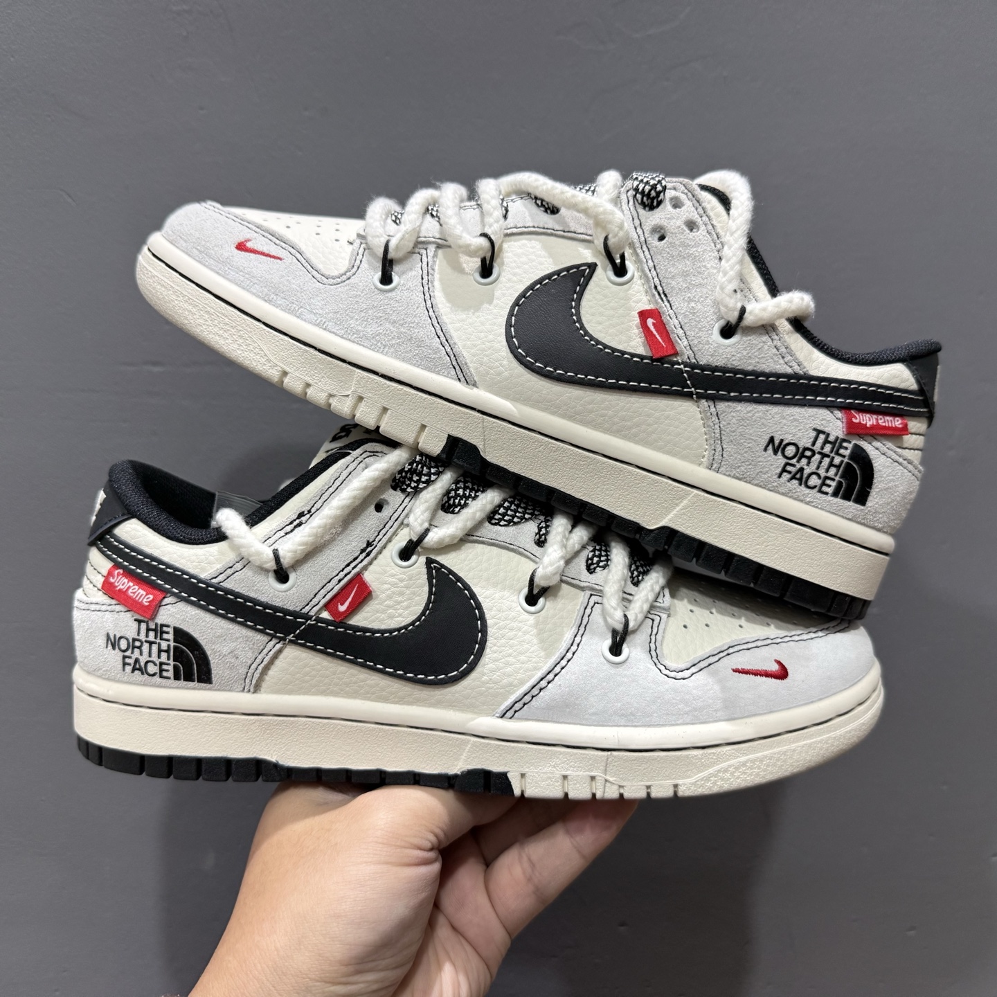 The North Face x Nike Dunk Low 绑带猪八黑勾 YX5066-231