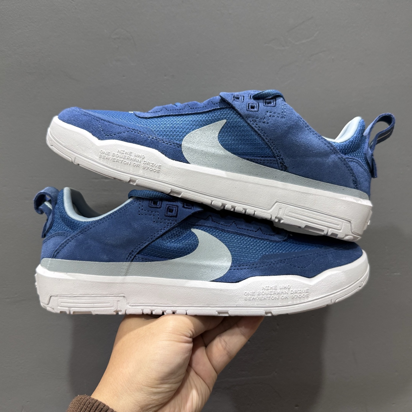 Nike SB Day One 蓝色 此款以简约大方的造型设计 FN4210-400
