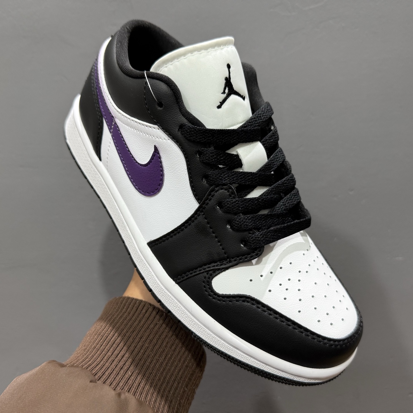 Air Jordan AJ1 Low 低帮 黑白紫 HJ5911-105