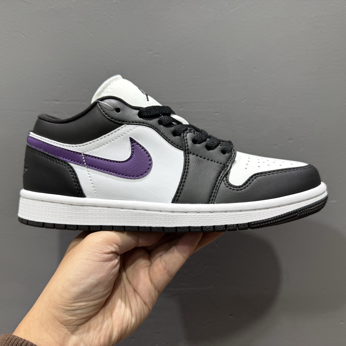 Air Jordan AJ1 Low 低帮 黑白紫 HJ5911-105