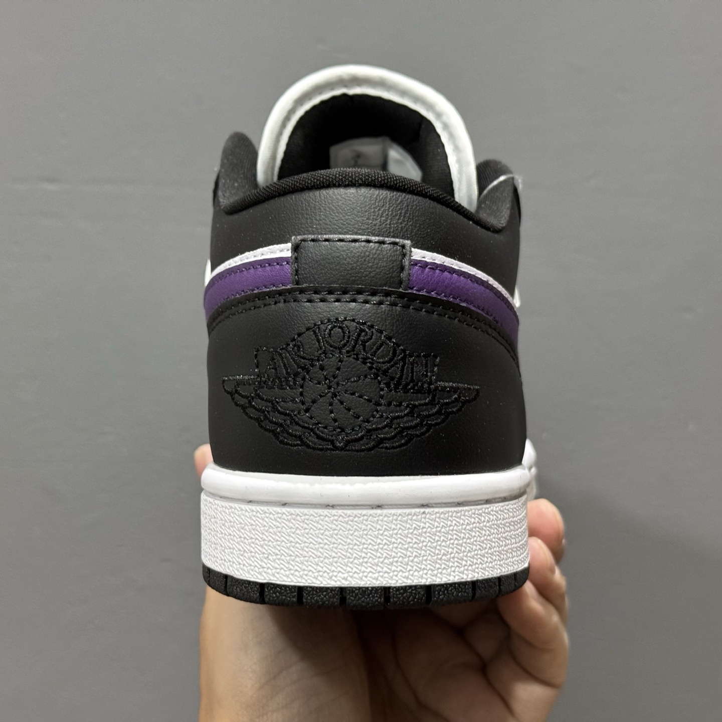 Air Jordan AJ1 Low 低帮 黑白紫 HJ5911-105