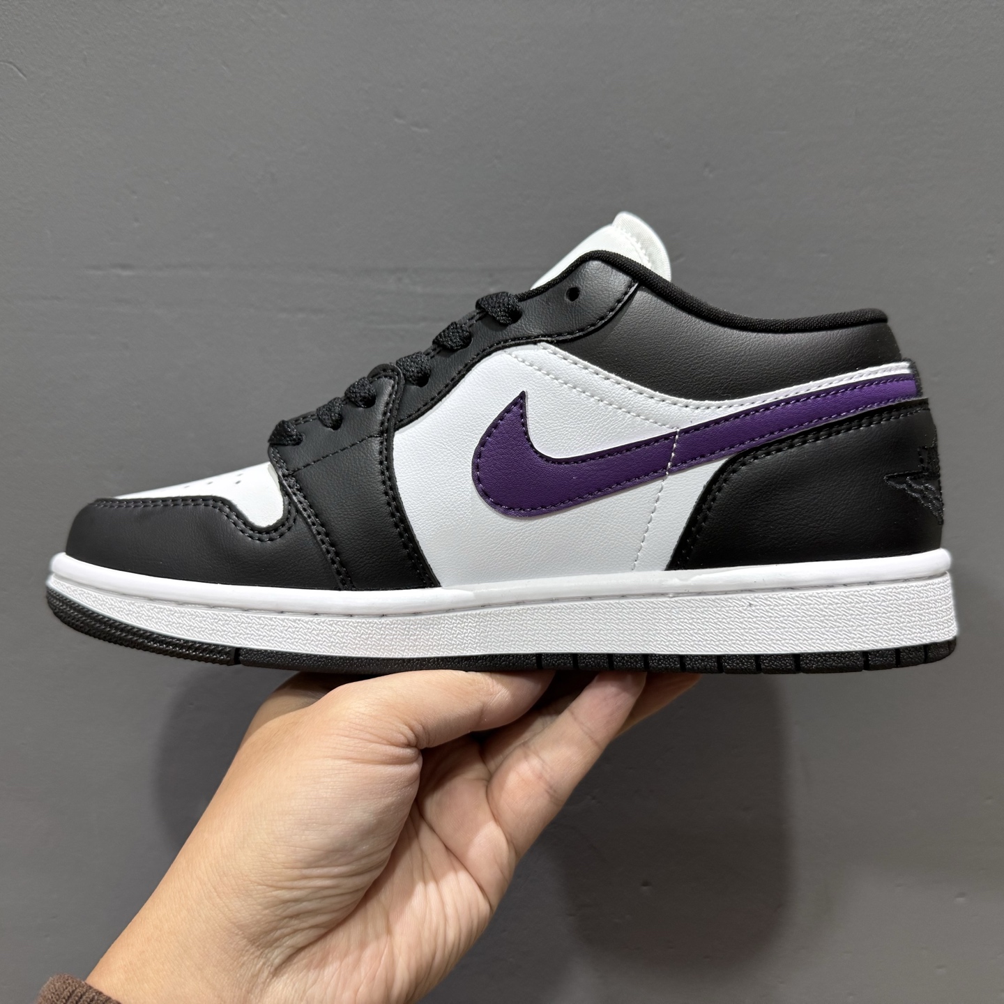 Air Jordan AJ1 Low 低帮 黑白紫 HJ5911-105