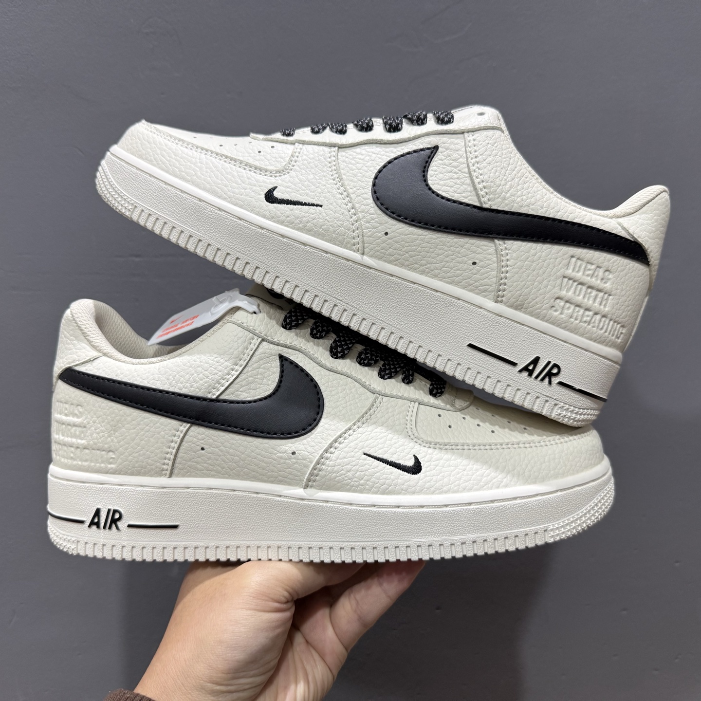 Ted x Portland x Nk Air Force 1'07 Low 三方联名 黑反光 空军一号低帮休闲板鞋 DD8959-706