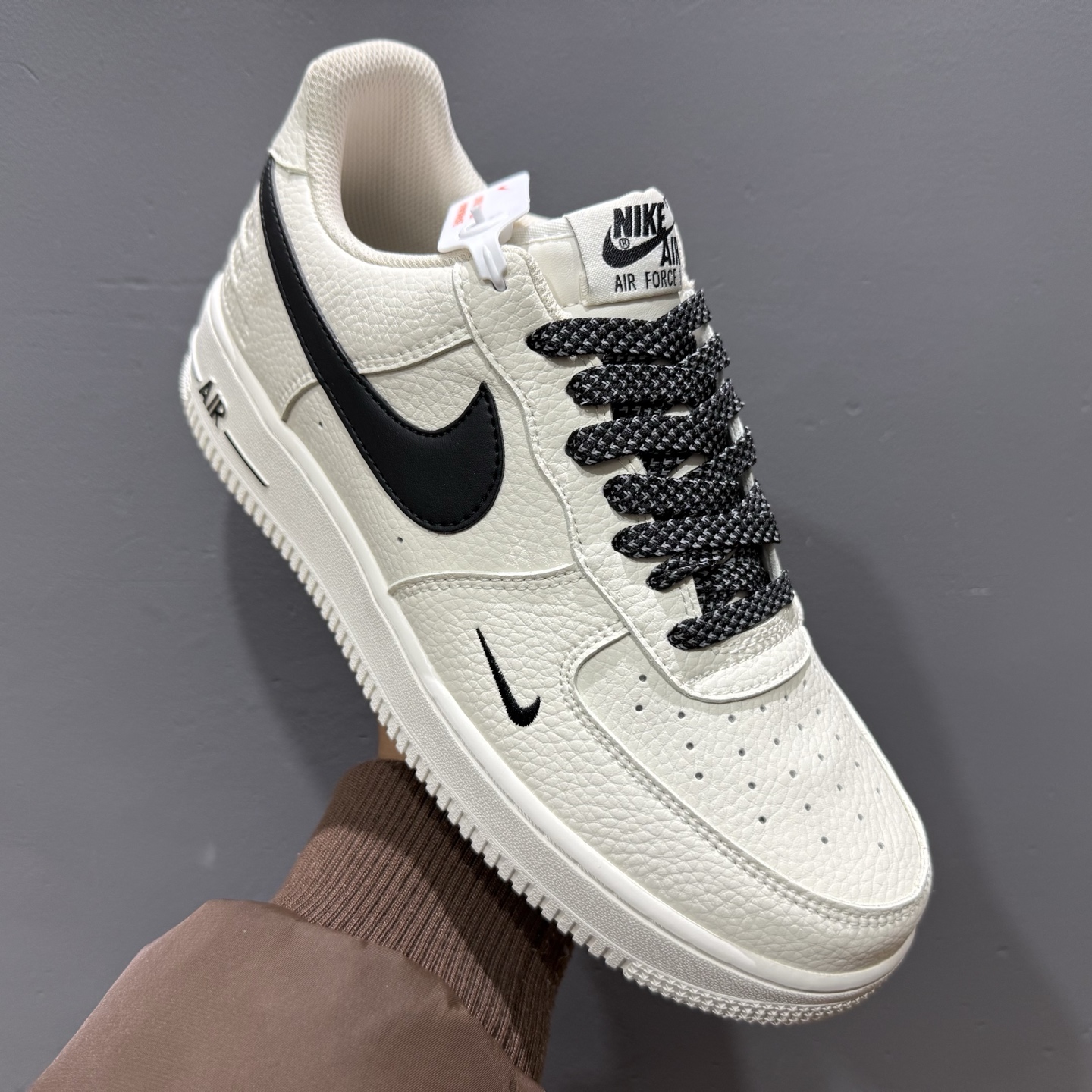 Ted x Portland x Nk Air Force 1'07 Low 三方联名 黑反光 空军一号低帮休闲板鞋 DD8959-706