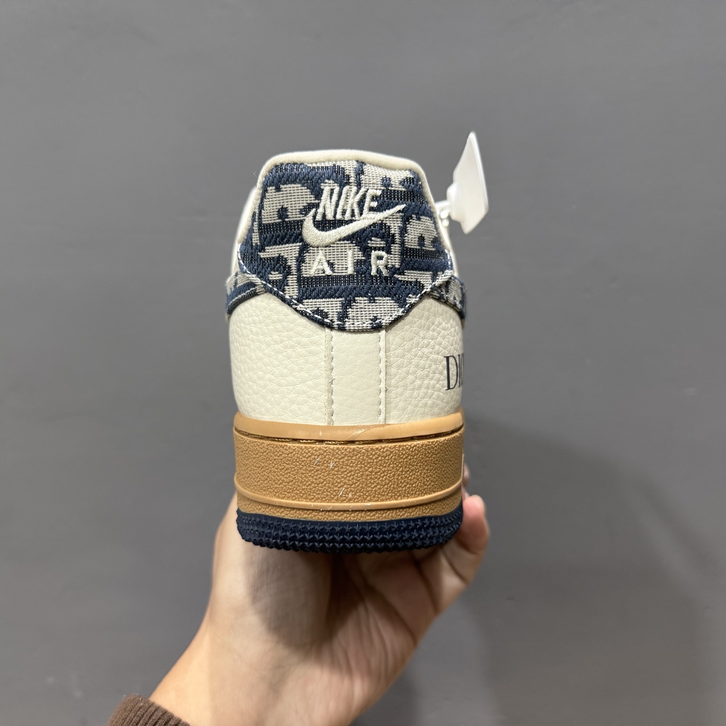 Nk Air Force 1'07 Low 迪奥联名 灰针织 空军一号低帮休闲板鞋 KK1988-052
