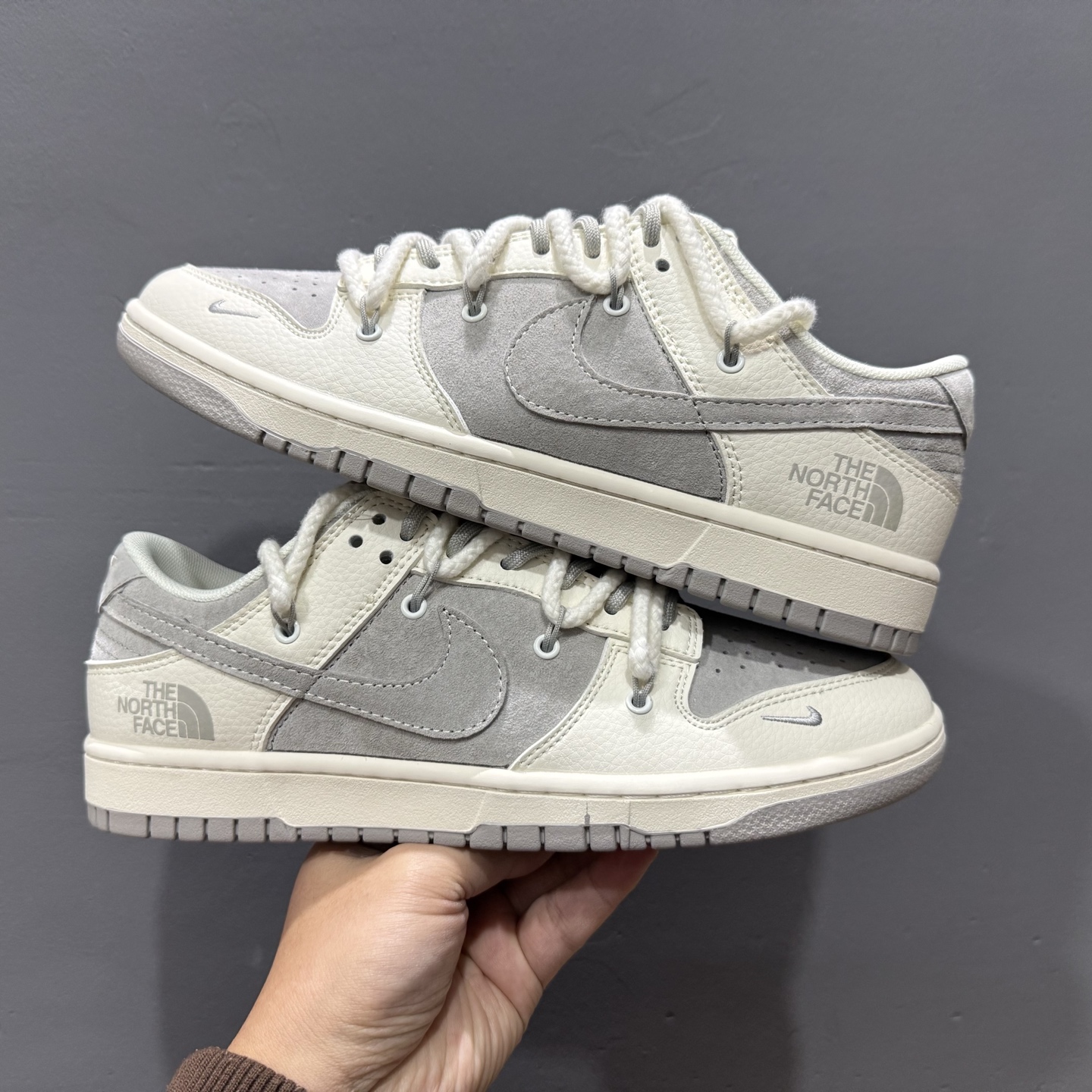 The North Face x Nike Dunk Low 绑带猪八灰勾 YX5066-261