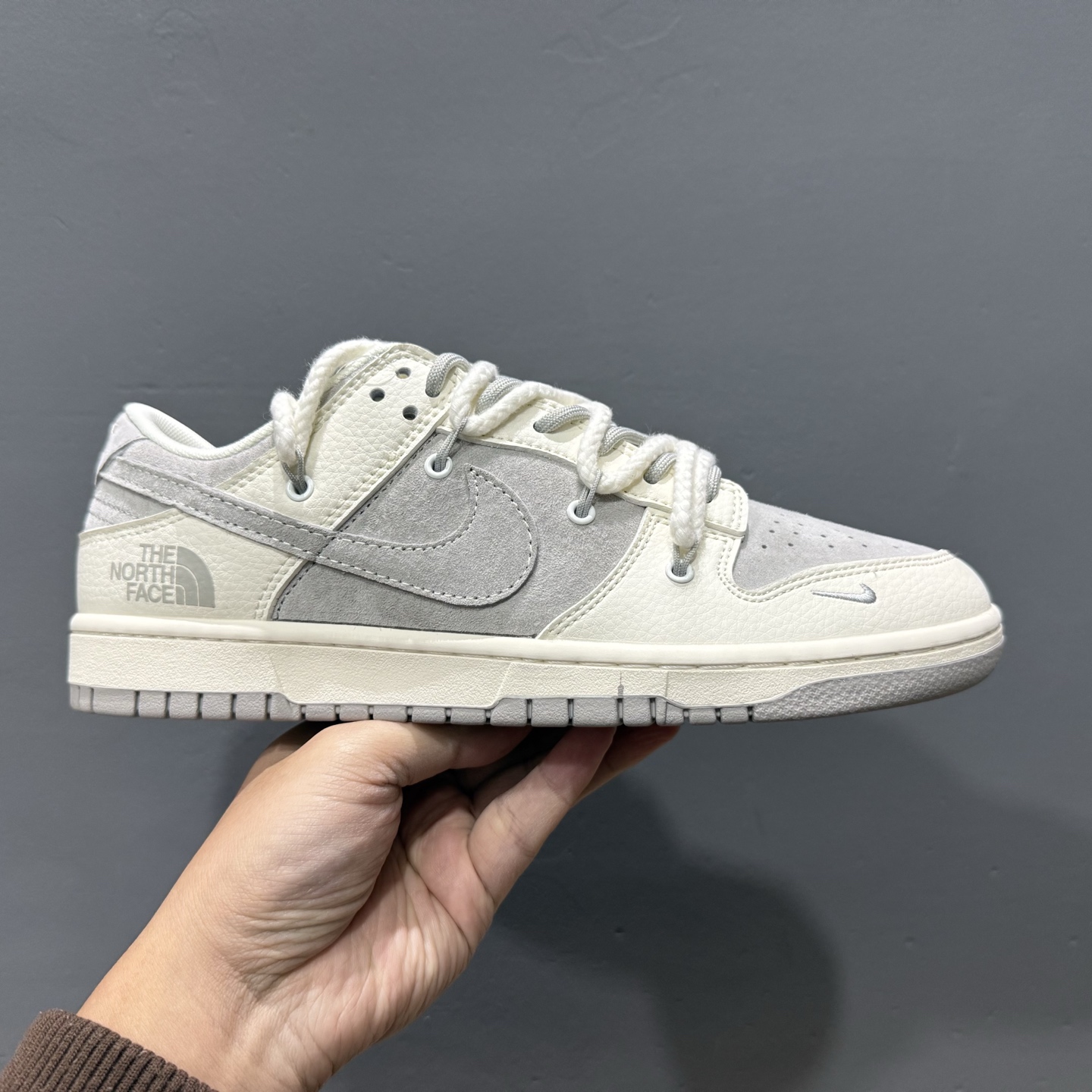 The North Face x Nike Dunk Low 绑带猪八灰勾 YX5066-261