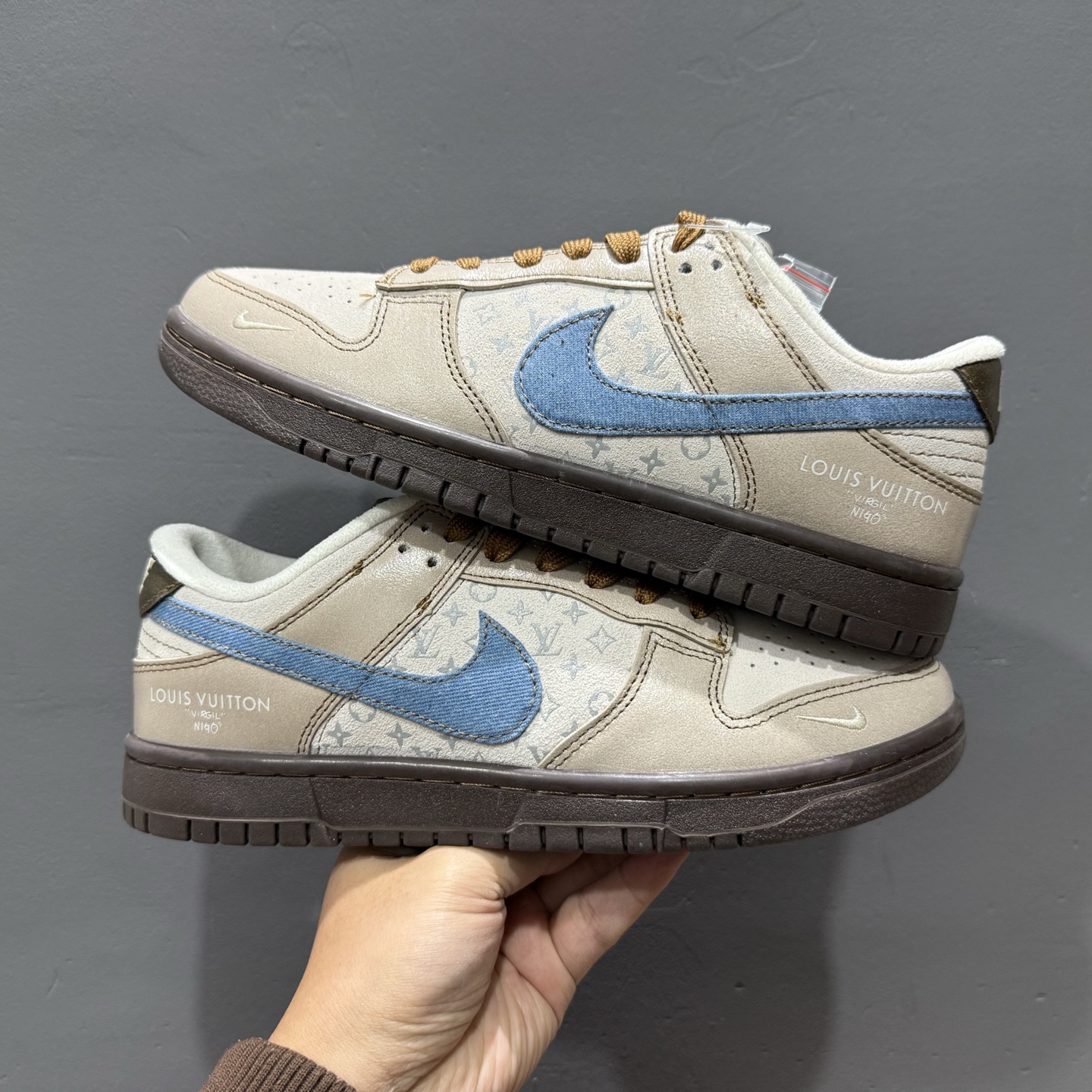 Nk SB Dunk Low LV联名 黑牛仔 低帮休闲板鞋 CH8311-236