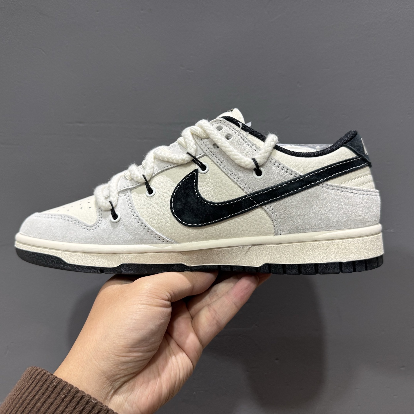 Nk SB Dunk Low 北面联名 绑带贴布黑勾 周年高端定制 低帮休闲板鞋 YC5066-257