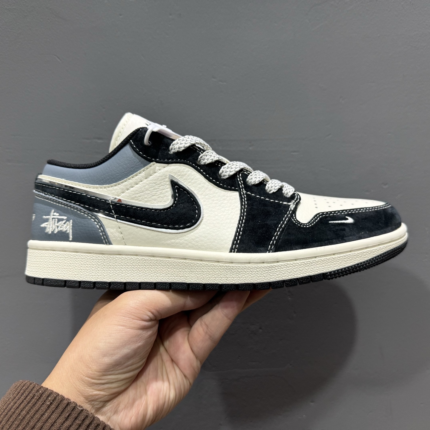 Nike Air Jordan 1 Low 定制配色 定制AJ联名-高端定制 低帮复古文化板鞋 XX3318-502