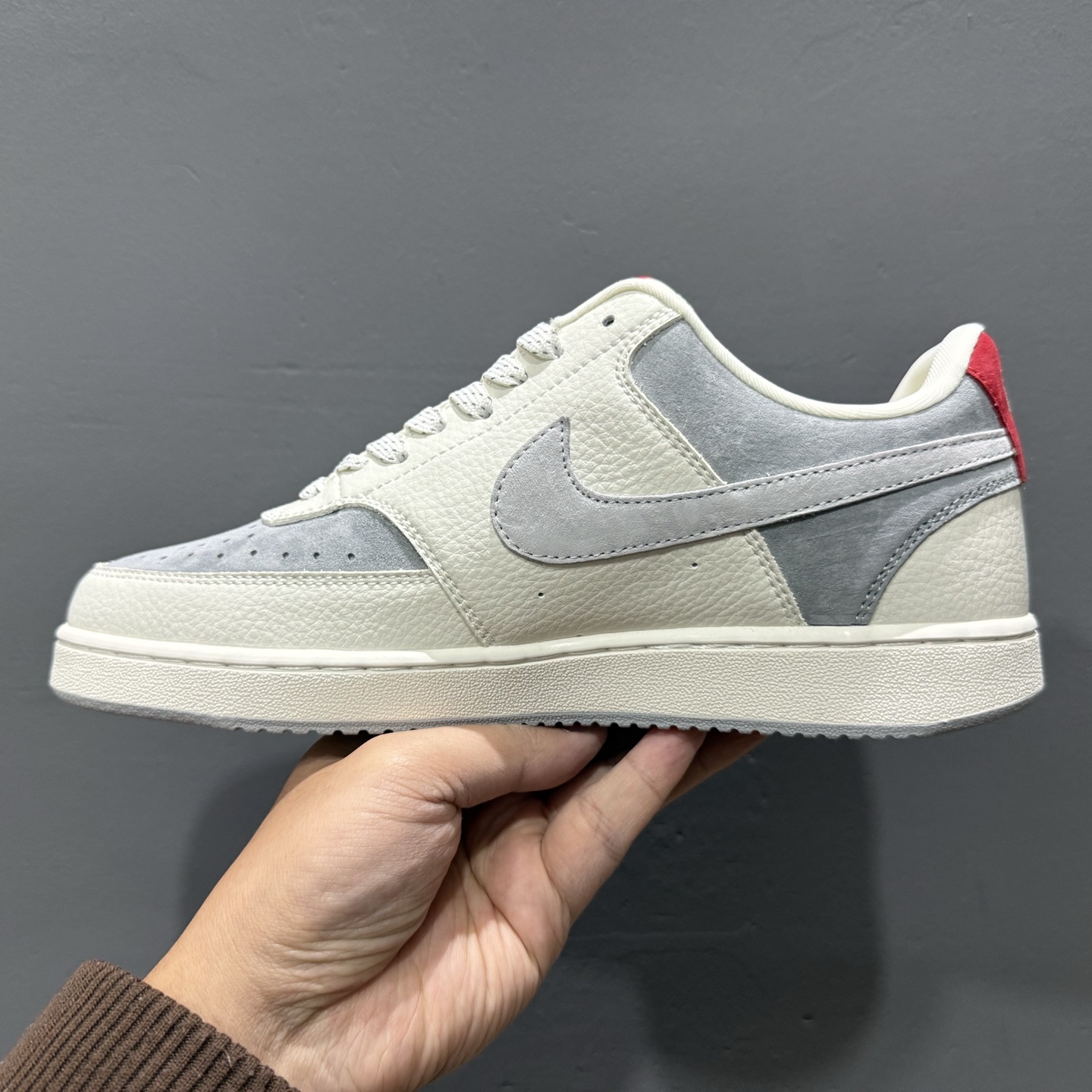 Nike Court Vision Low 北面联名 休闲运动板鞋 低帮百搭透气休闲运动板鞋 FD5188-123