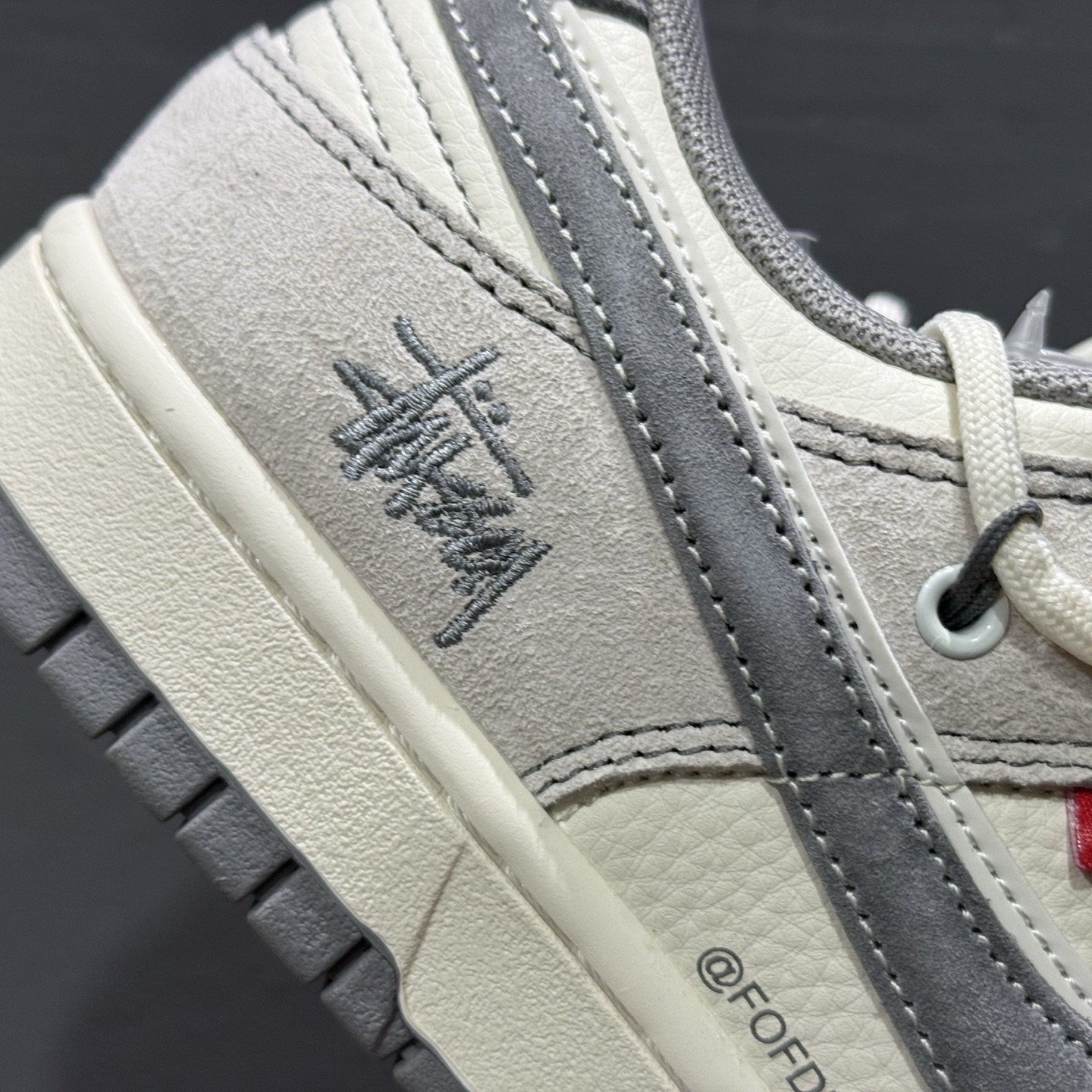 Nike SB Dunk Low 斯图西联名 解构抽绳鞋带 YX5066-243