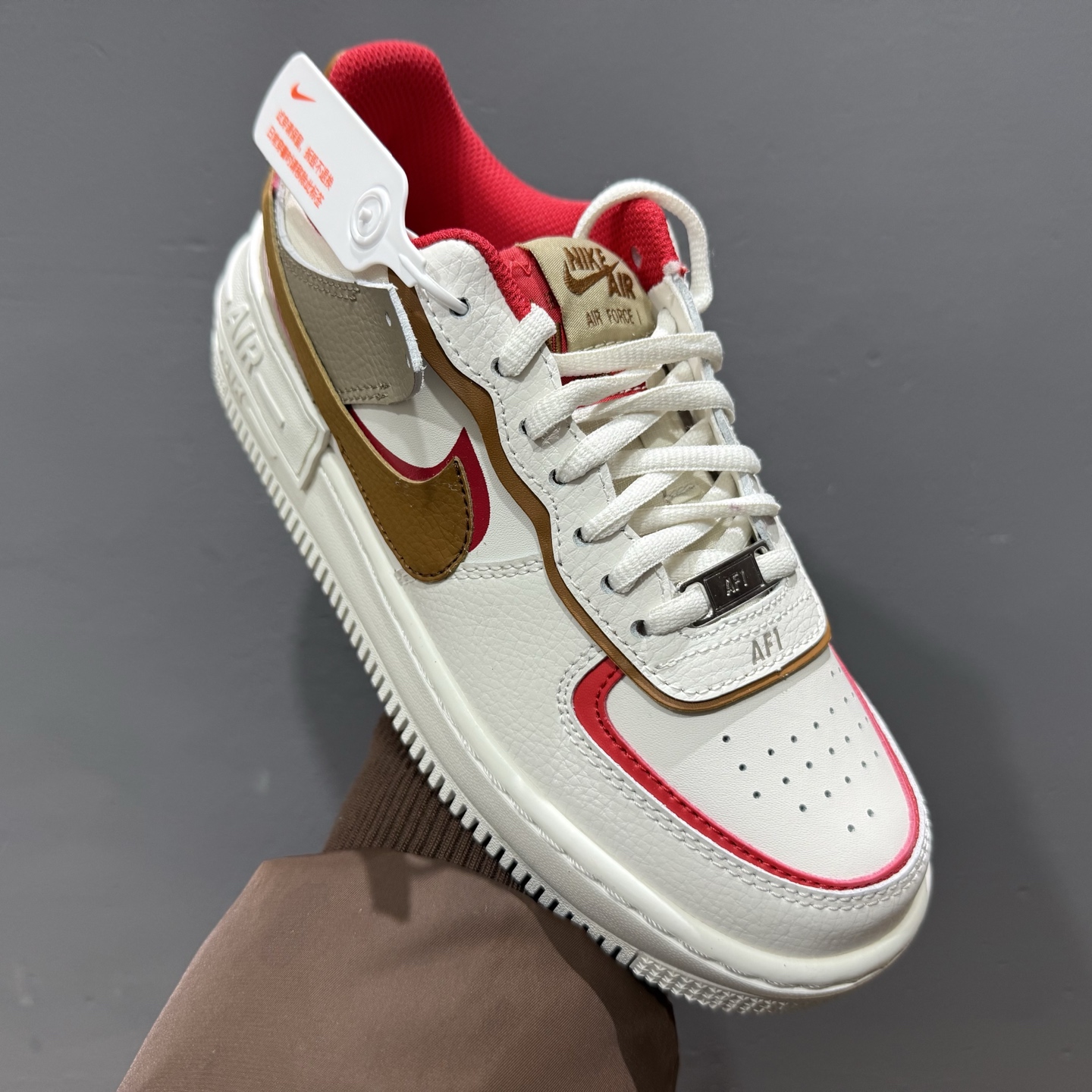 Nk Air Force 1 Shadow 空军一号轻量增高低帮百搭板鞋 HQ3400-030