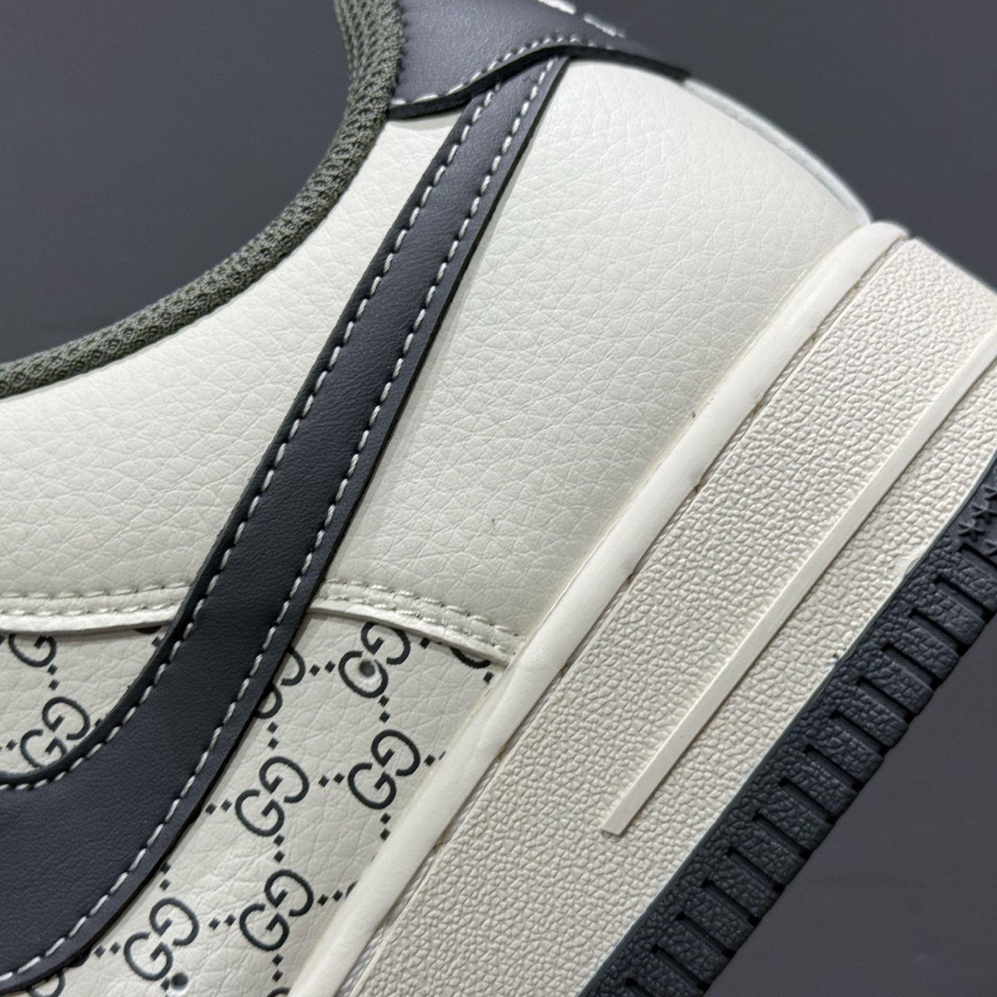 Nk Air Force 1'07 Low 古驰联名 米灰花纹 空军一号低帮休闲板鞋 XZ6188-723